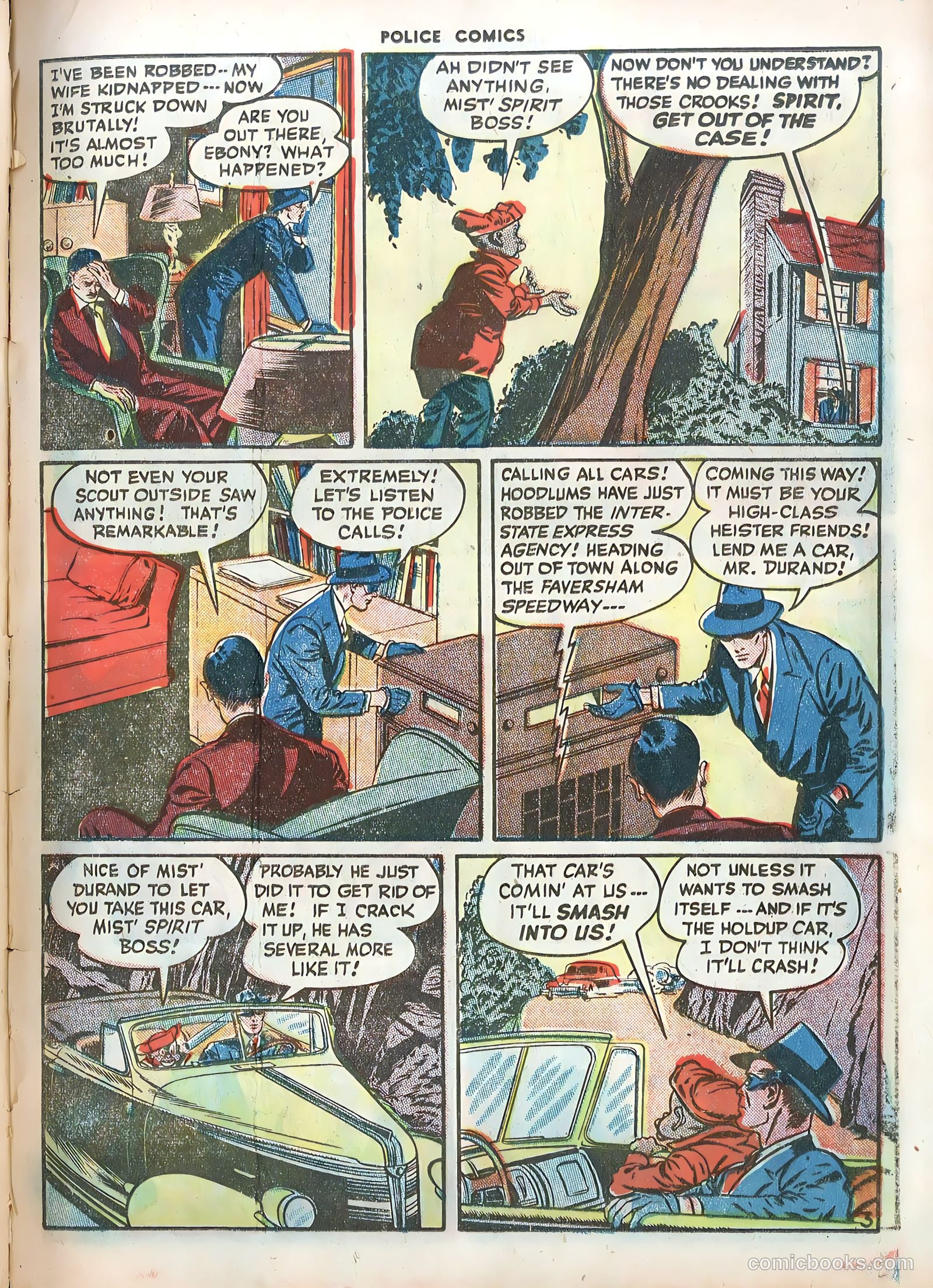 Police Comics #79 (1948) — page 35 of 52