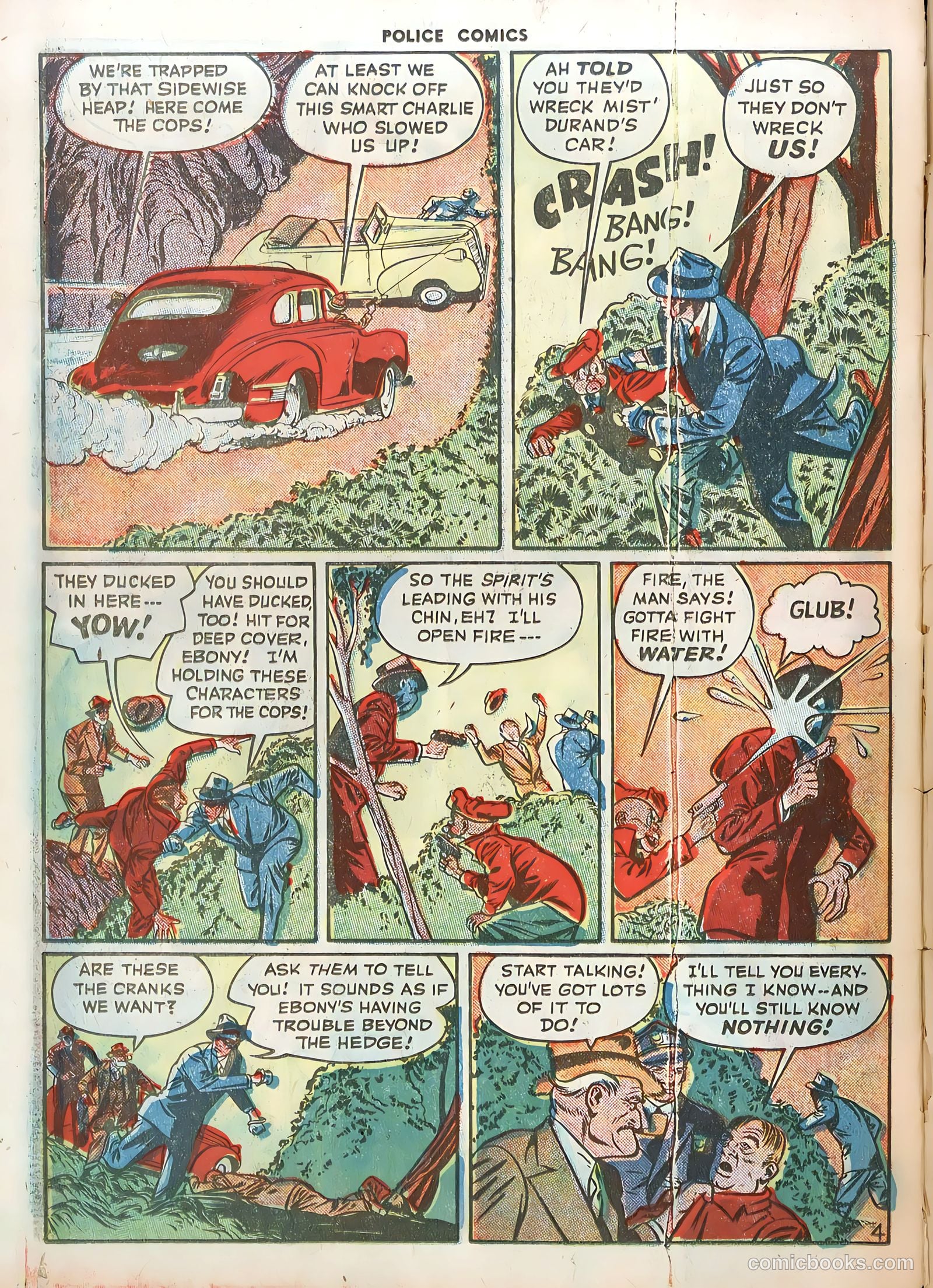 Police Comics #79 (1948) — page 36 of 52