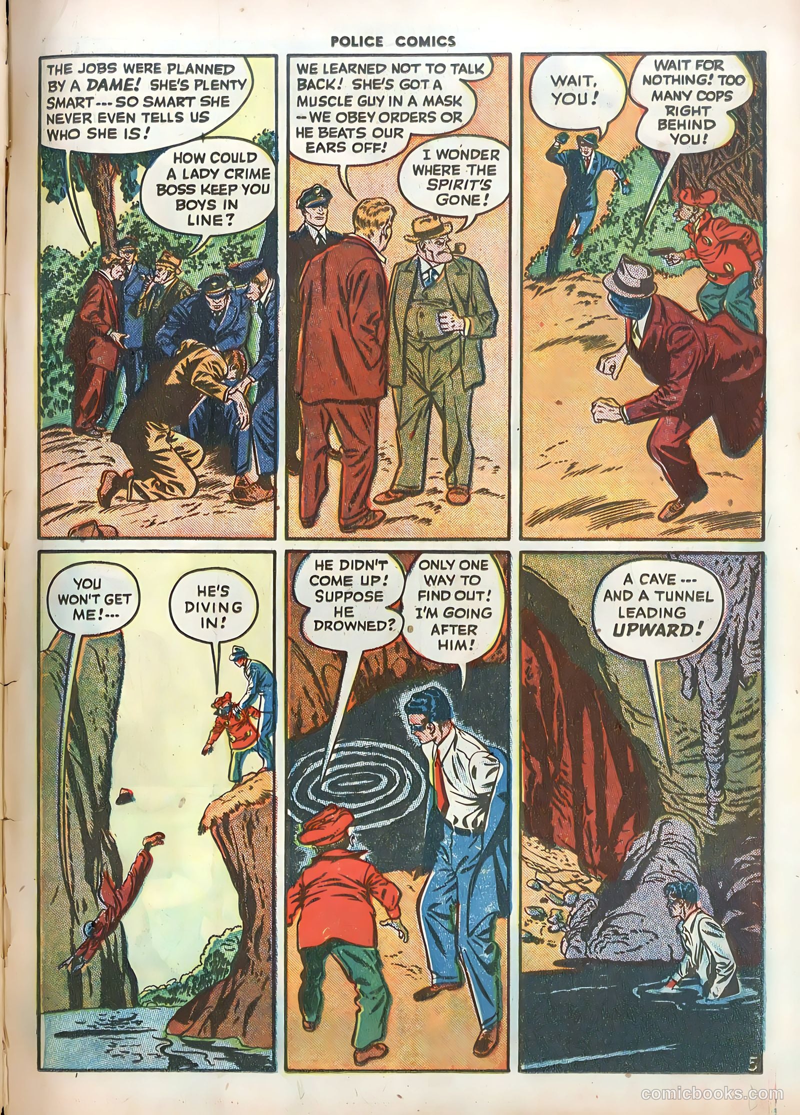 Police Comics #79 (1948) — page 37 of 52