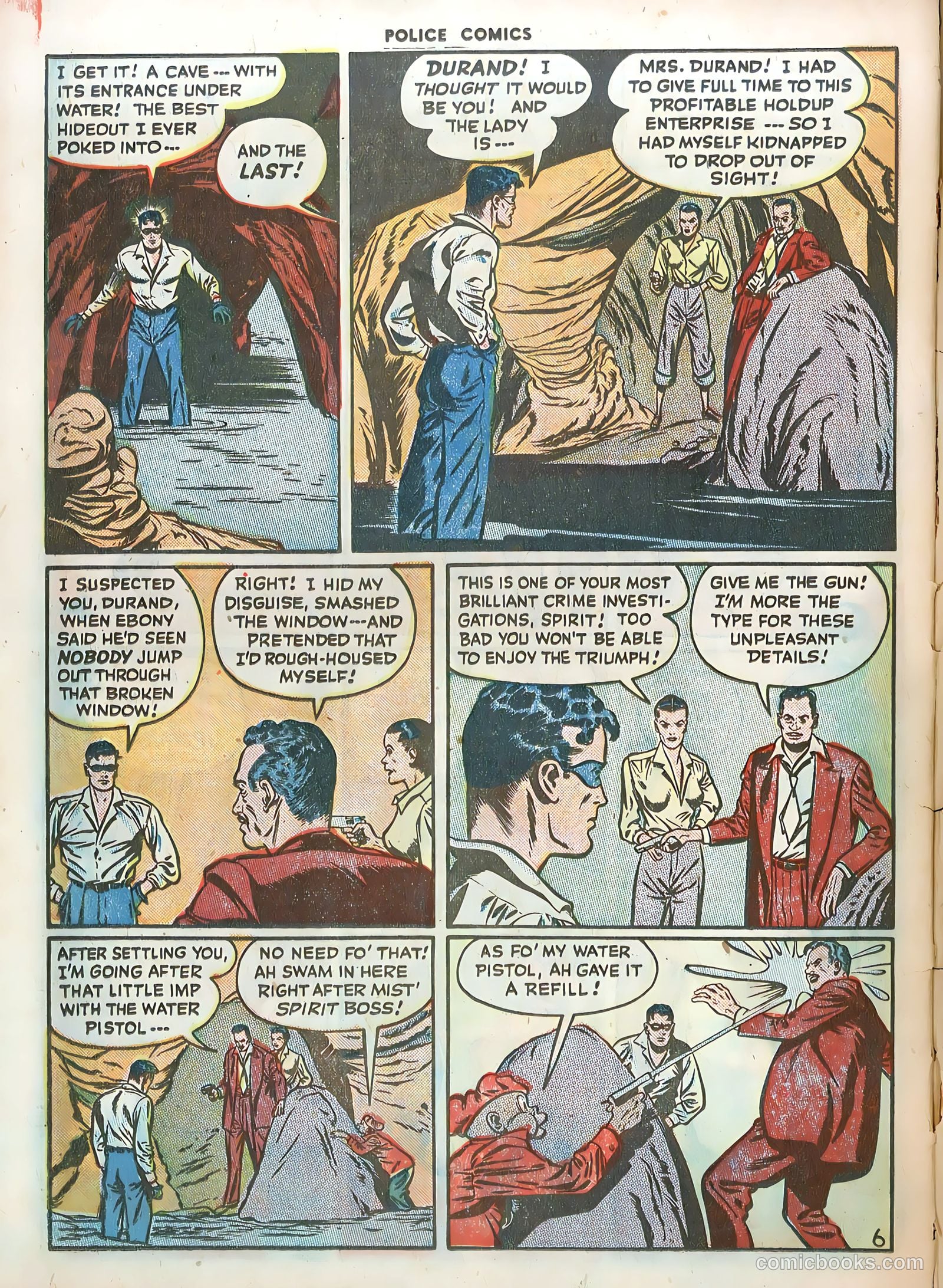Police Comics #79 (1948) — page 38 of 52