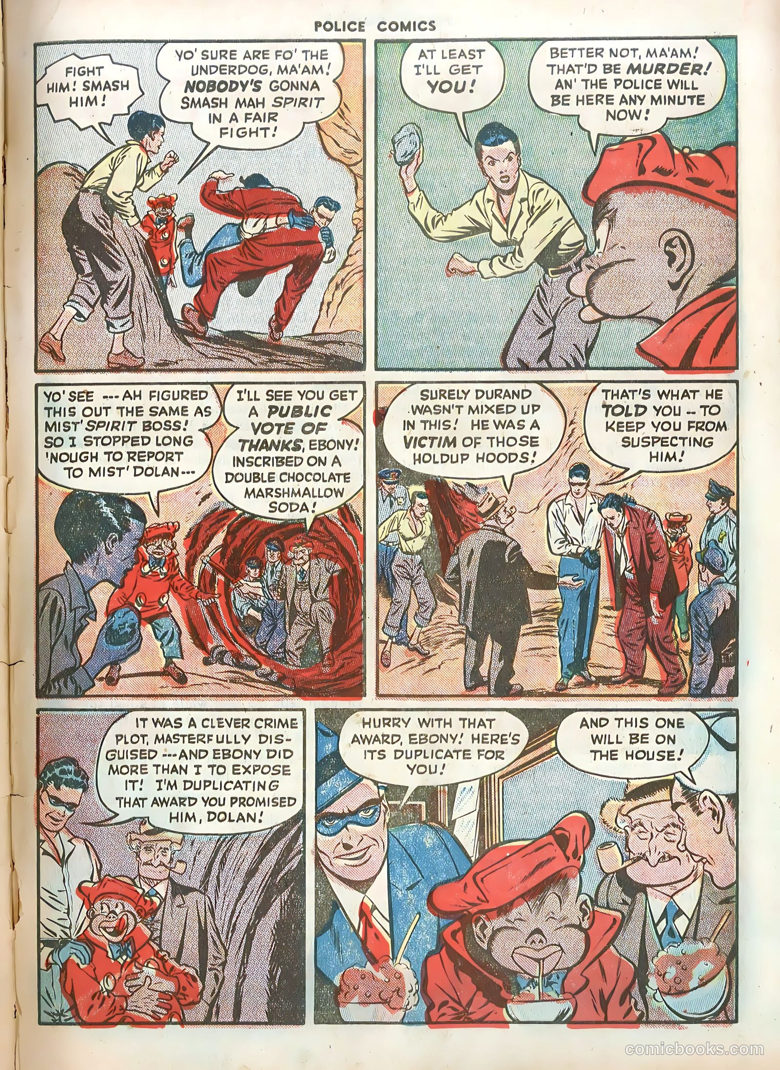 Police Comics #79 (1948) — page 39 of 52