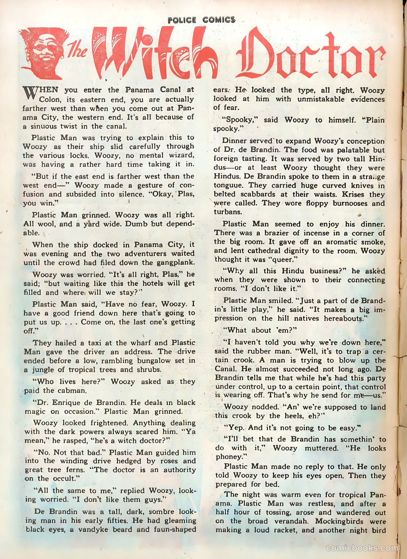 Police Comics #79 (1948) — page 40 of 52