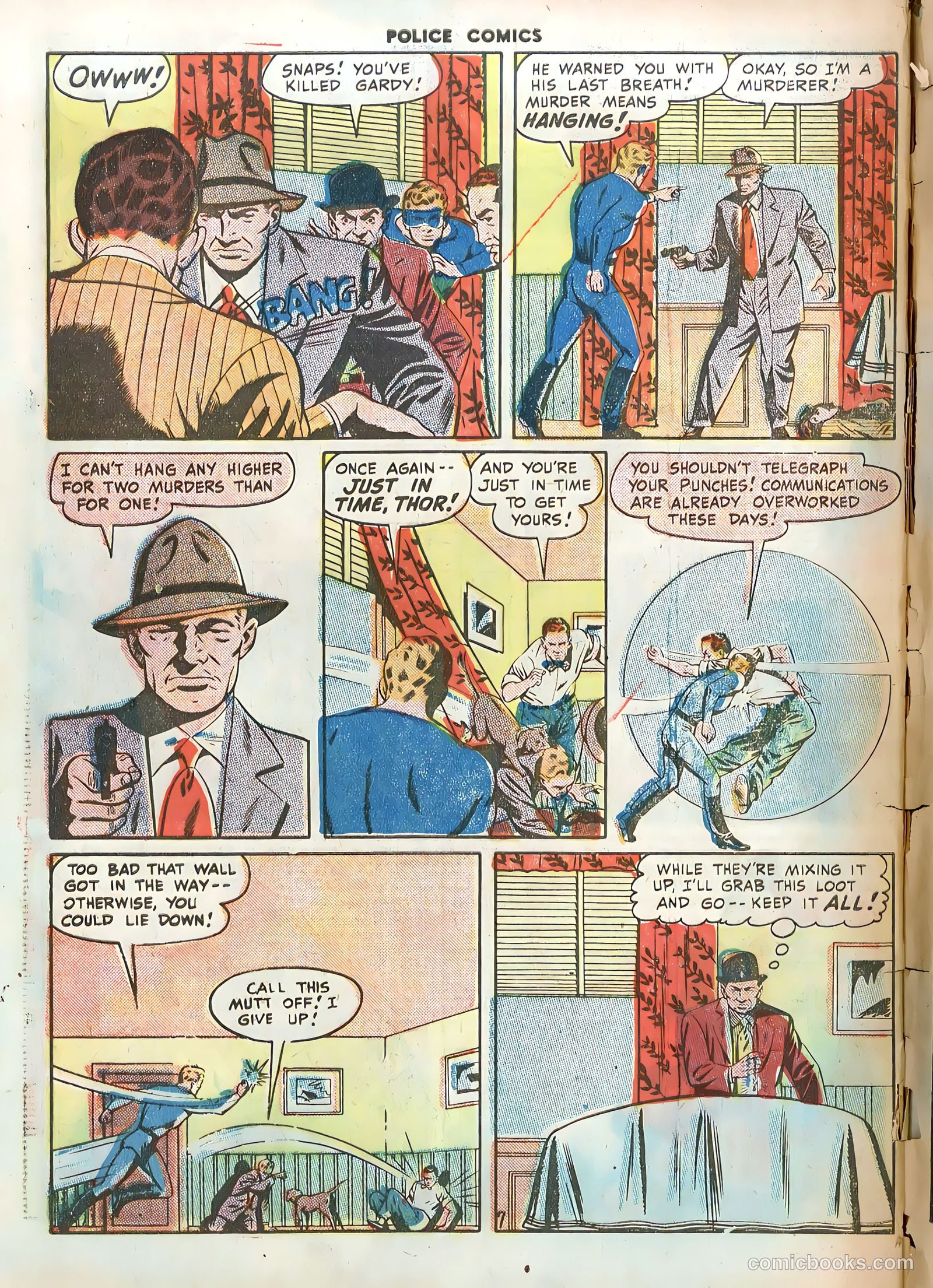 Police Comics #79 (1948) — page 48 of 52