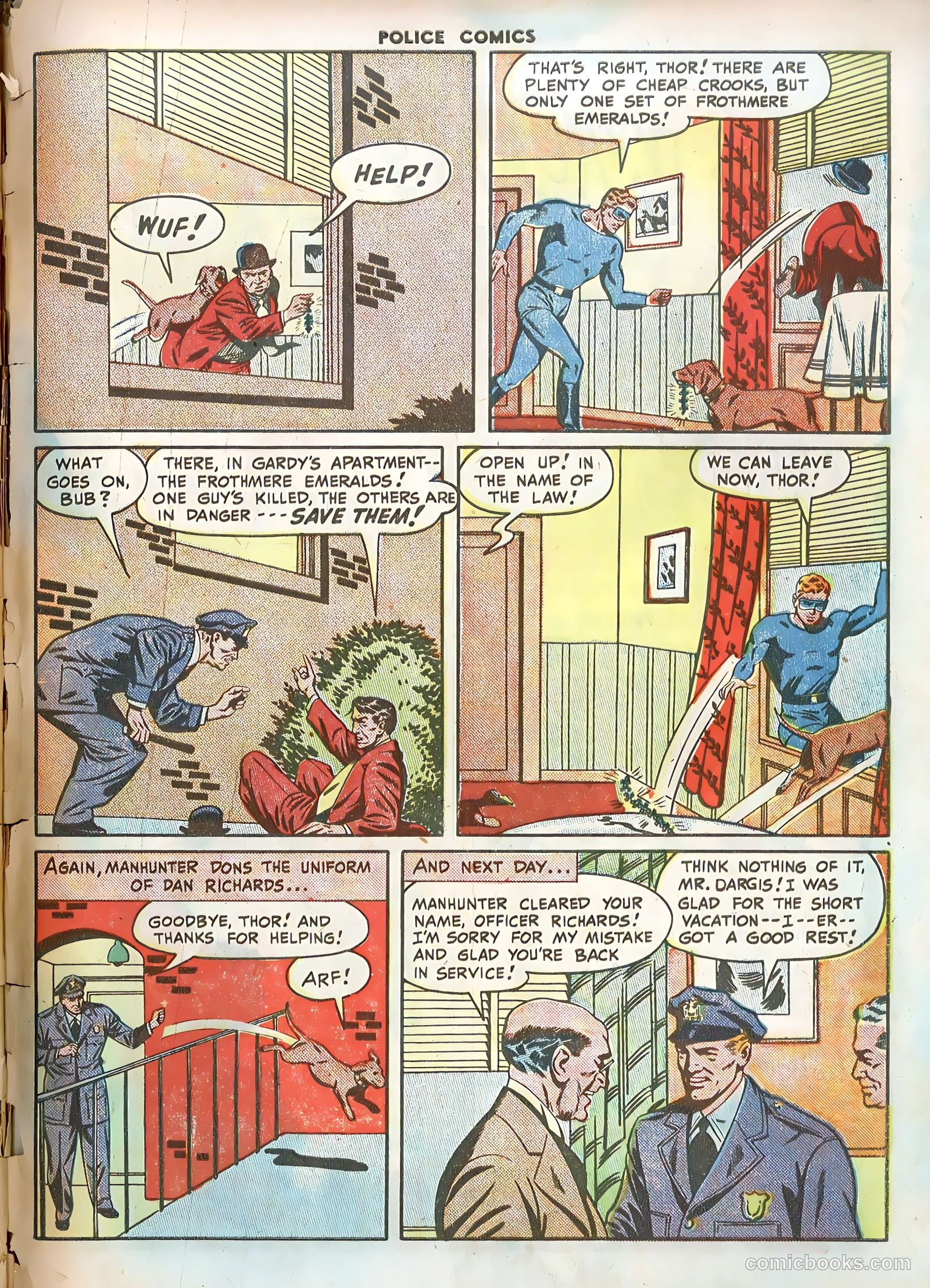 Police Comics #79 (1948) — page 49 of 52