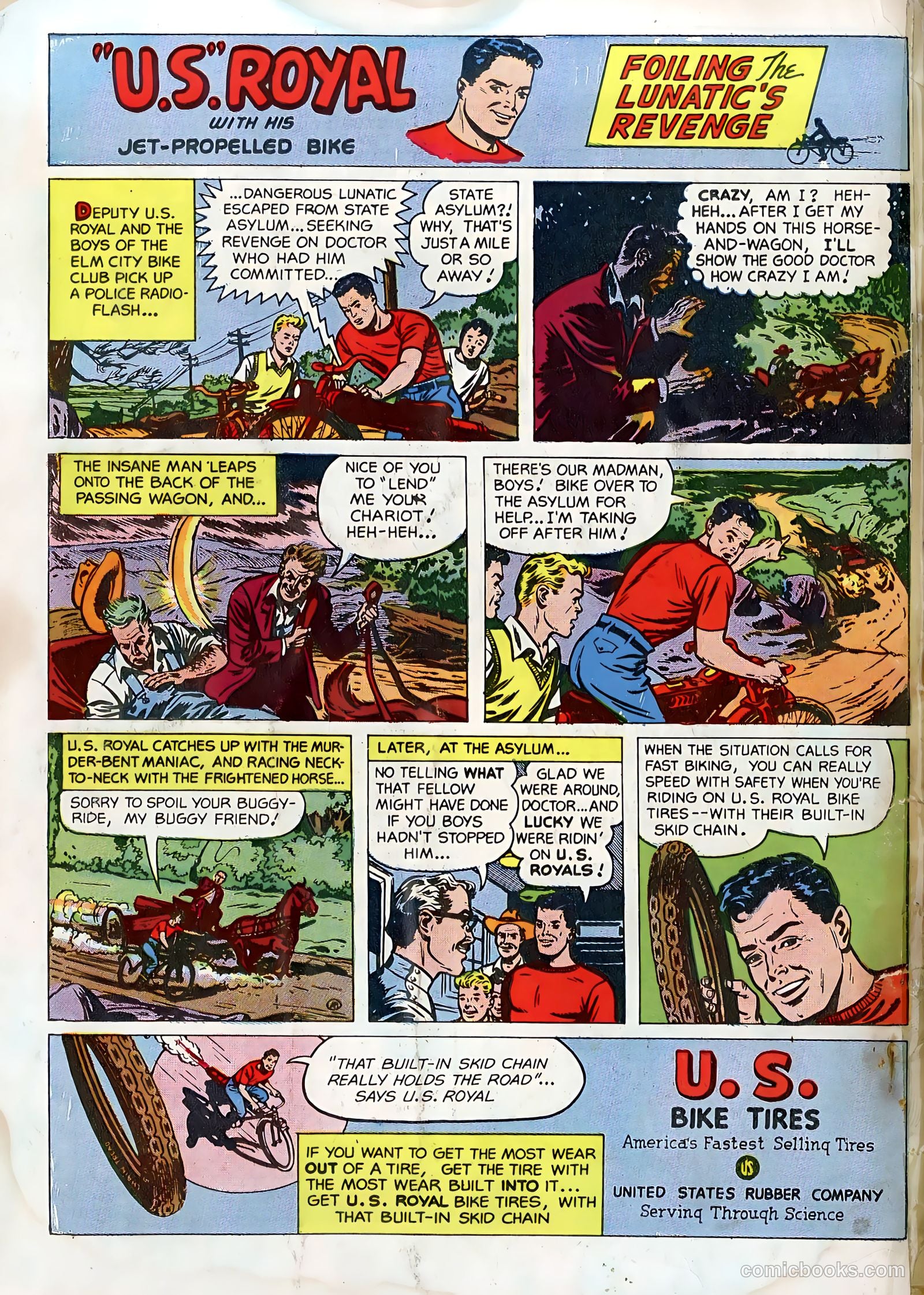 Police Comics #79 (1948) — page 52 of 52