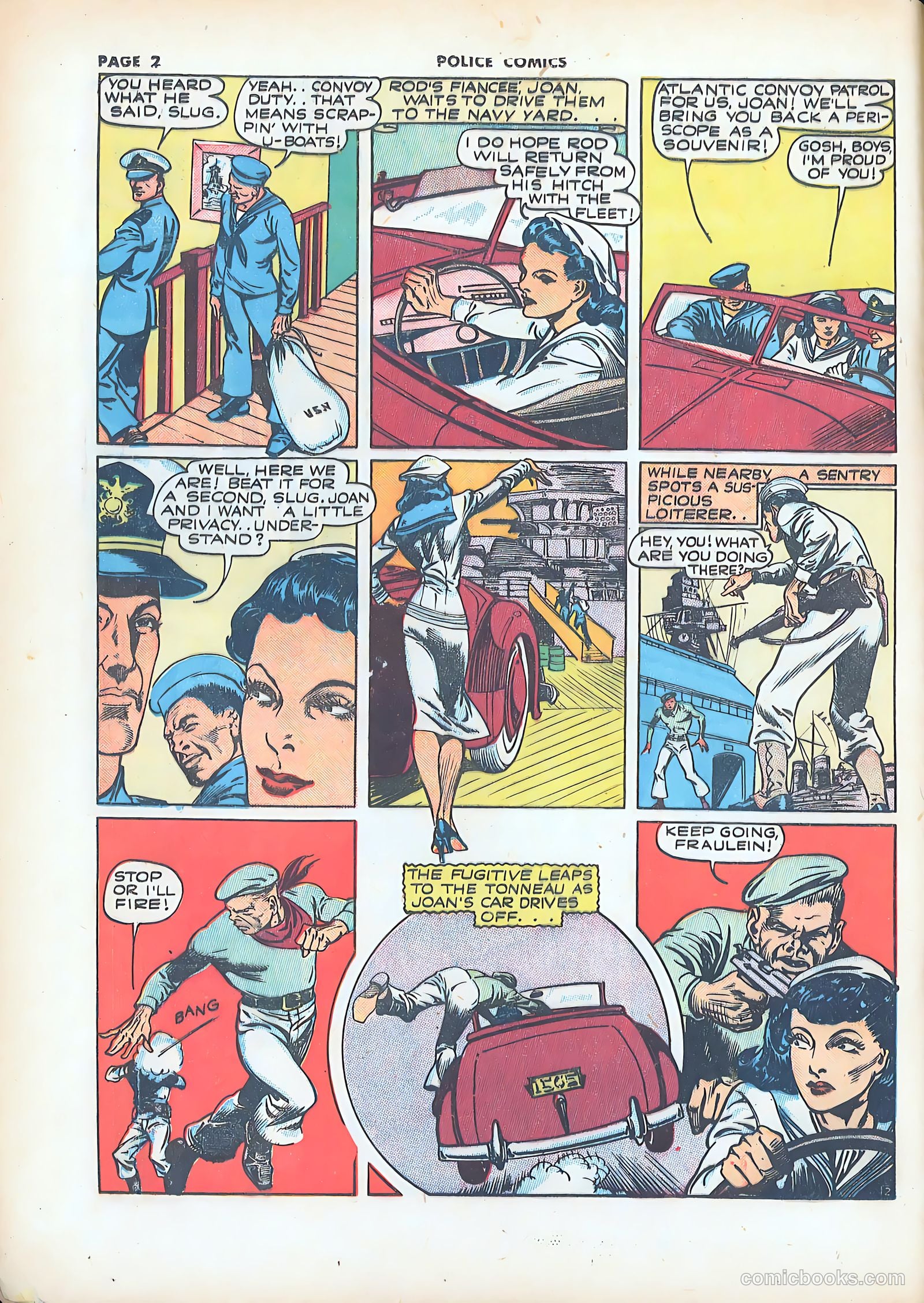 Police Comics #8 (1942) — page 5 of 69
