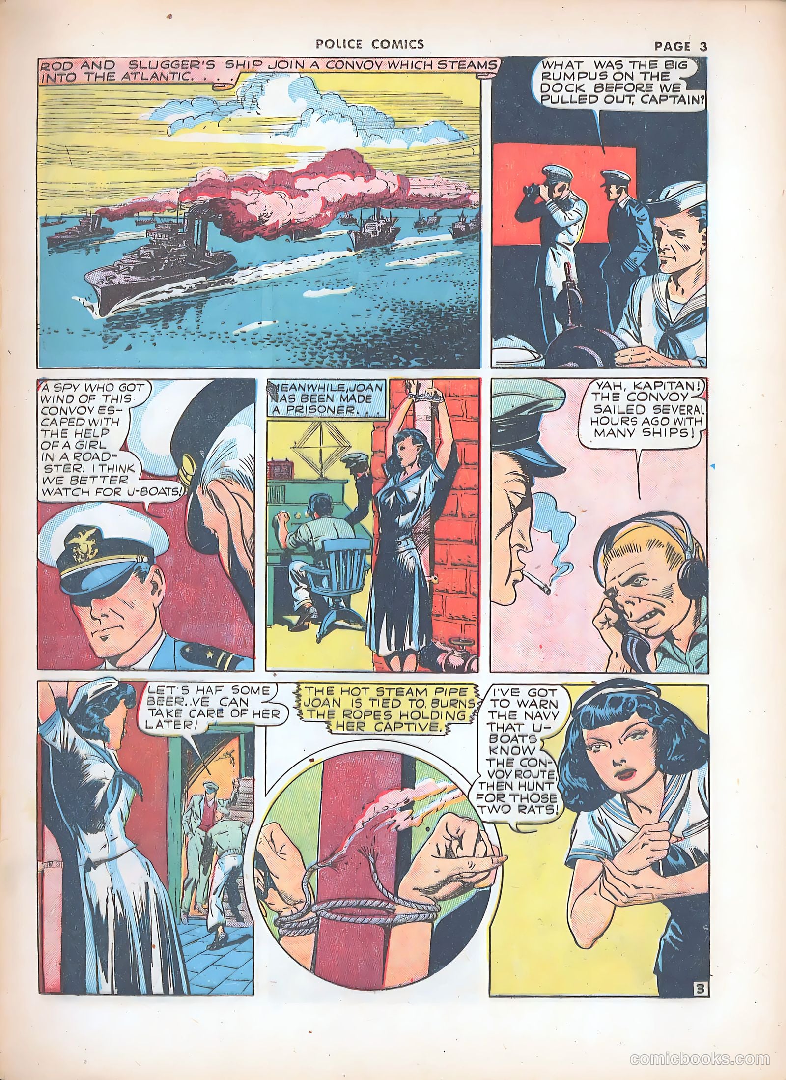 Police Comics #8 (1942) — page 6 of 69