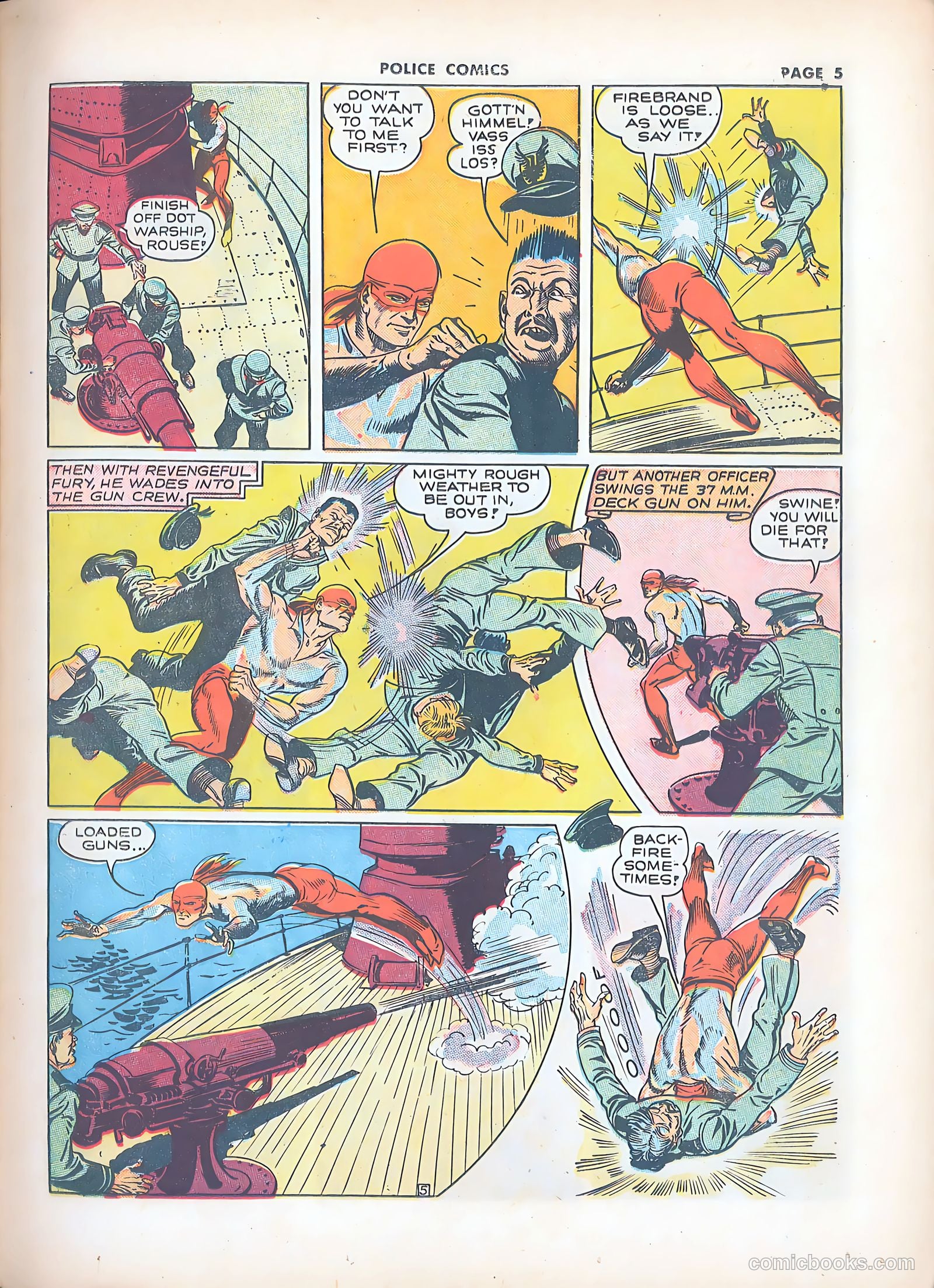 Police Comics #8 (1942) — page 8 of 69