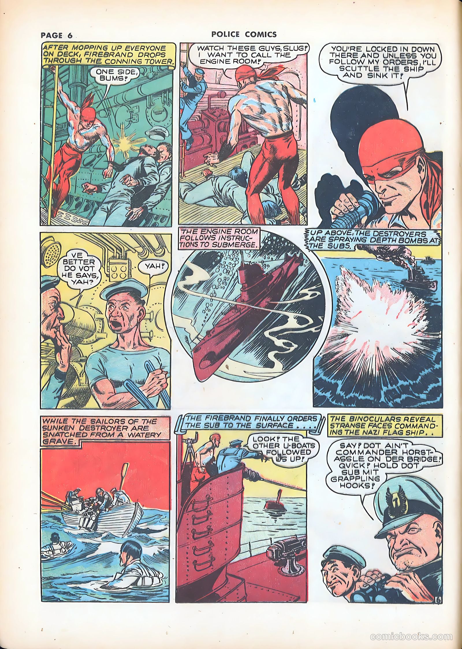 Police Comics #8 (1942) — page 9 of 69