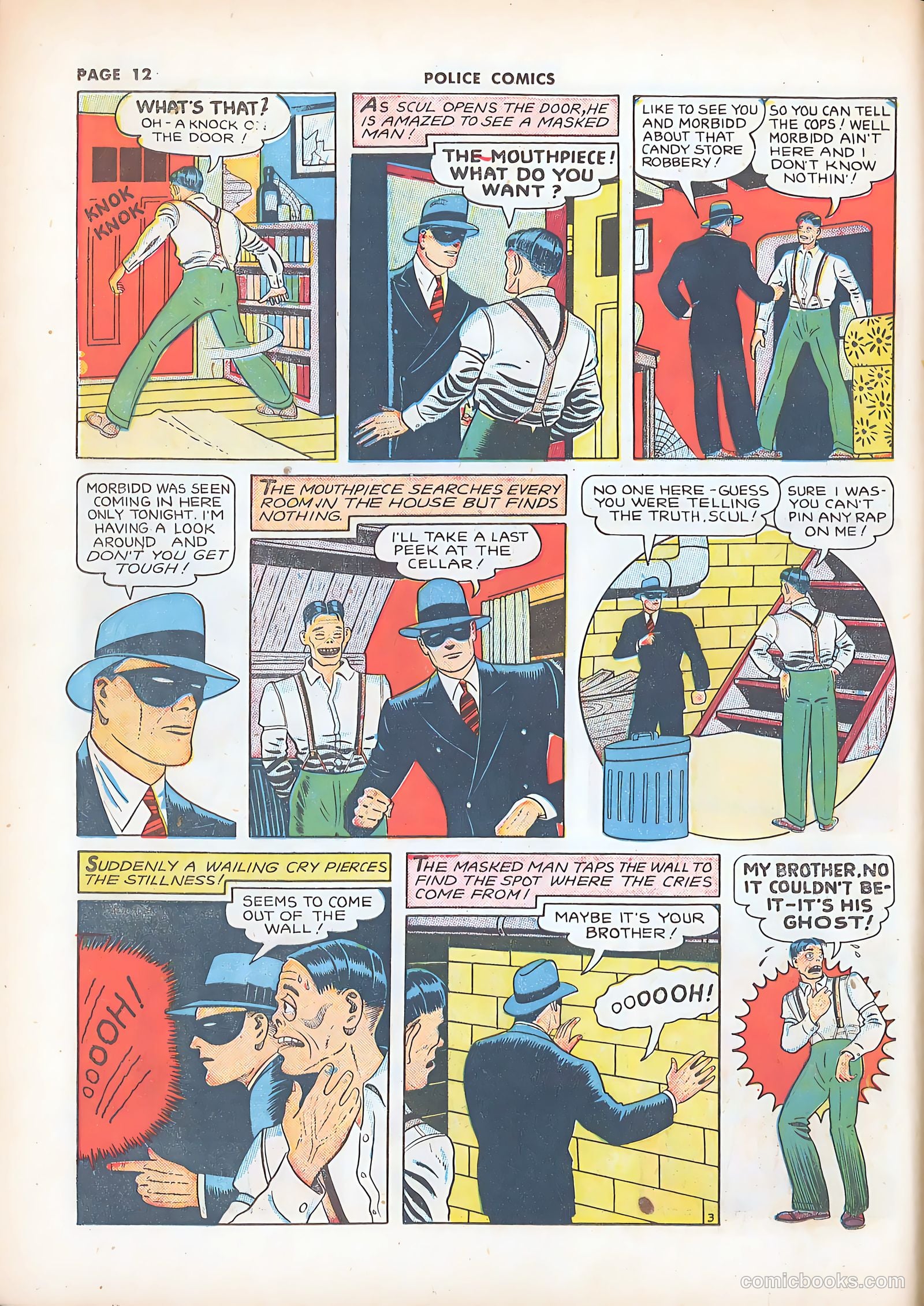 Police Comics #8 (1942) — page 15 of 69