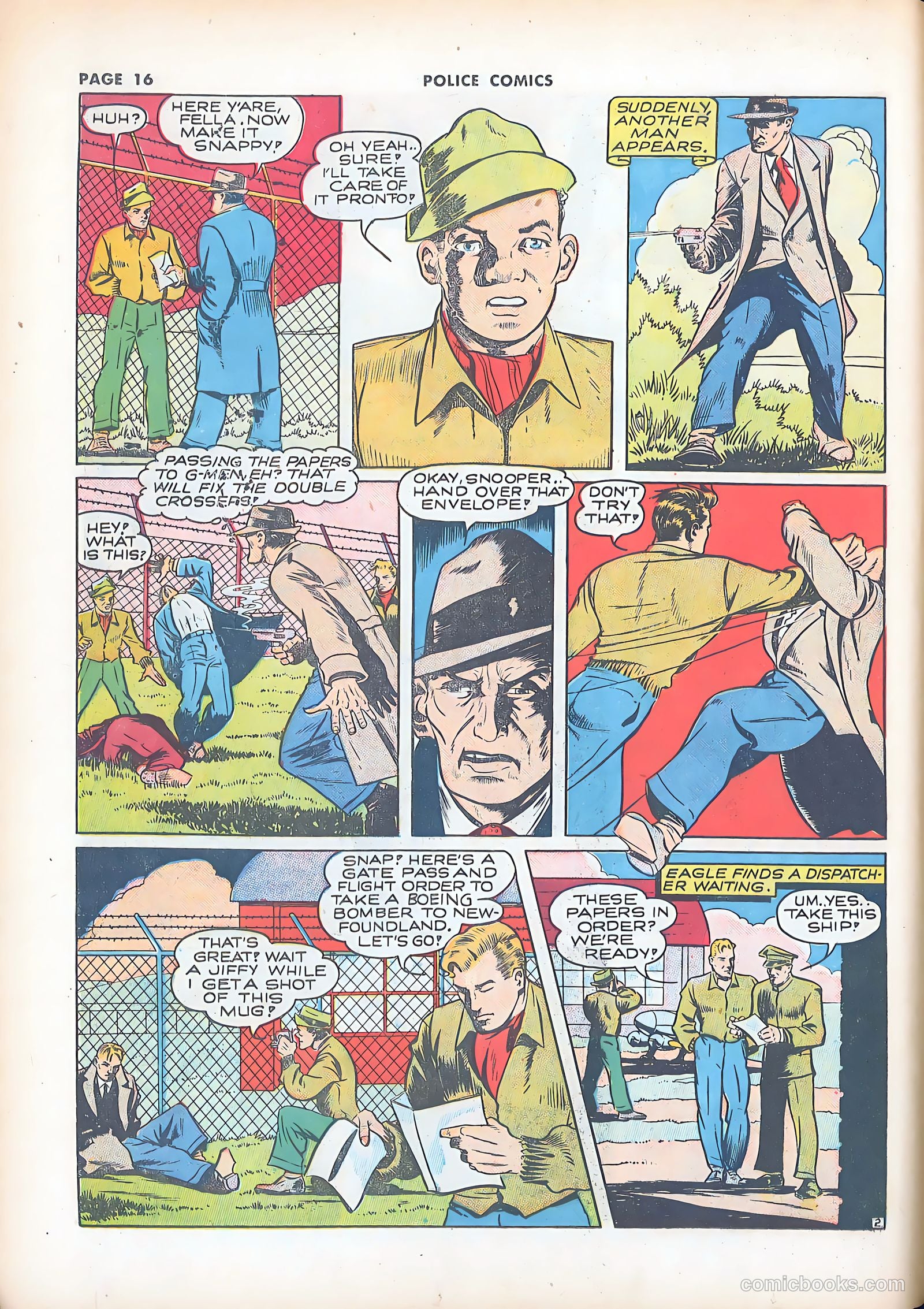 Police Comics #8 (1942) — page 19 of 69