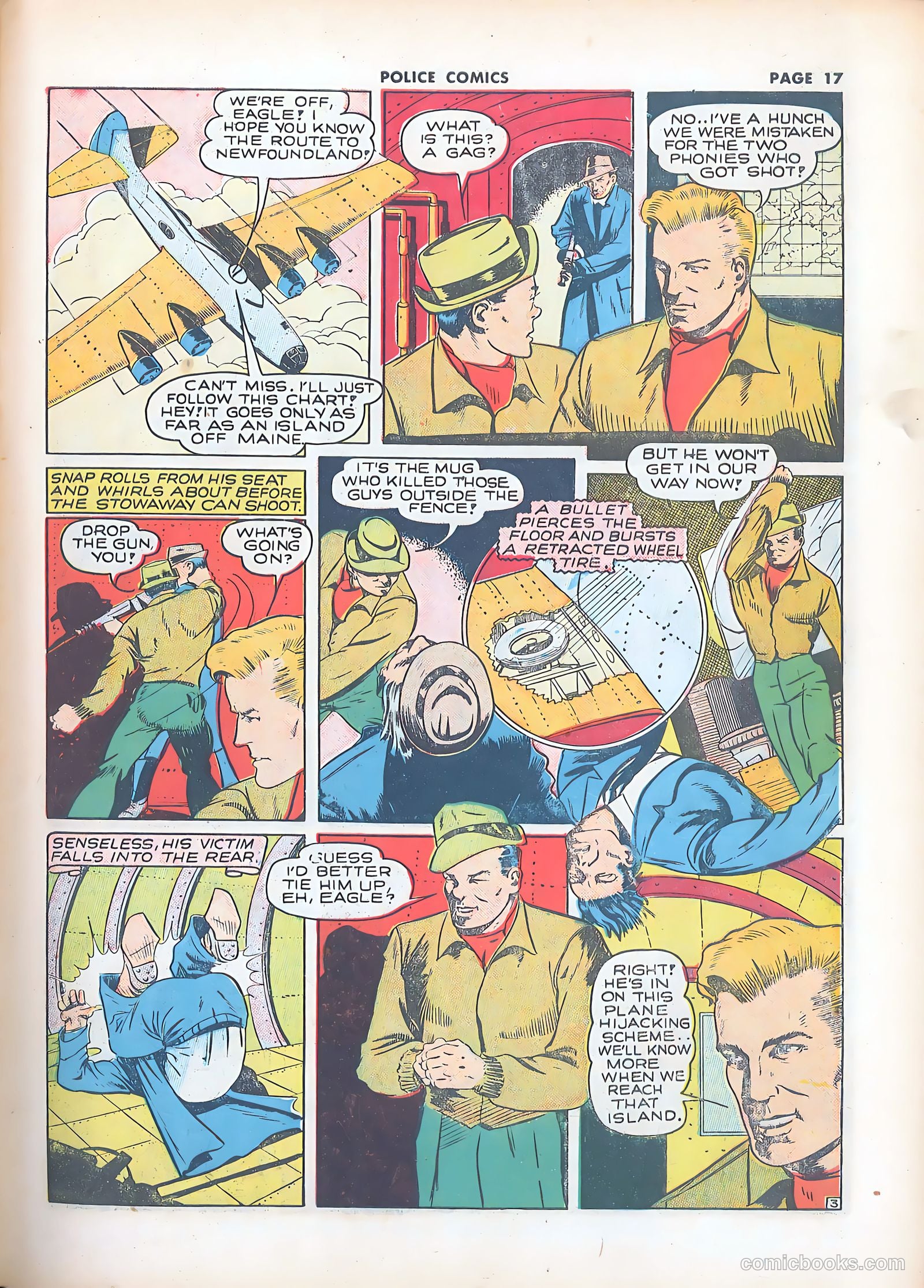 Police Comics #8 (1942) — page 20 of 69