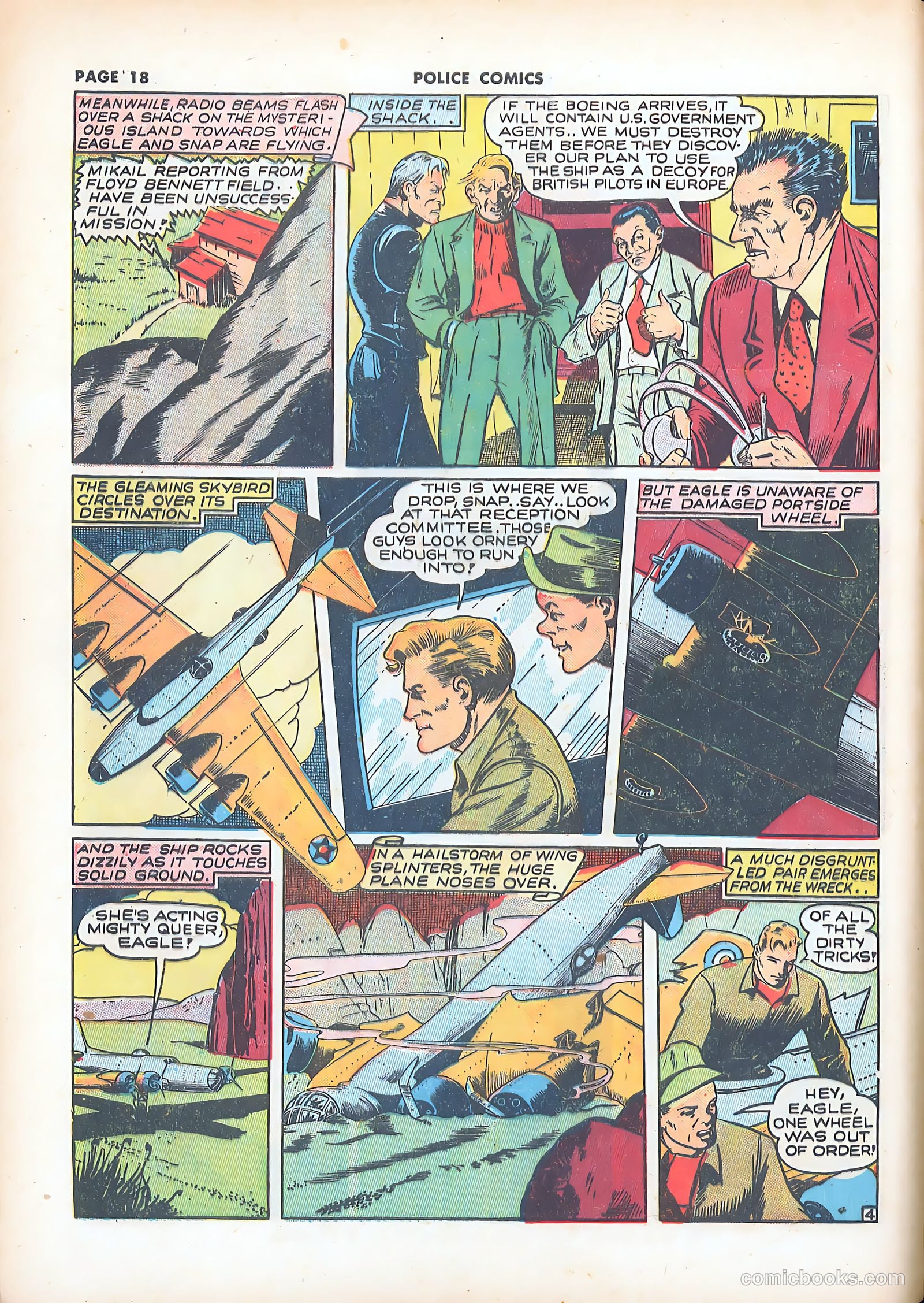Police Comics #8 (1942) — page 21 of 69