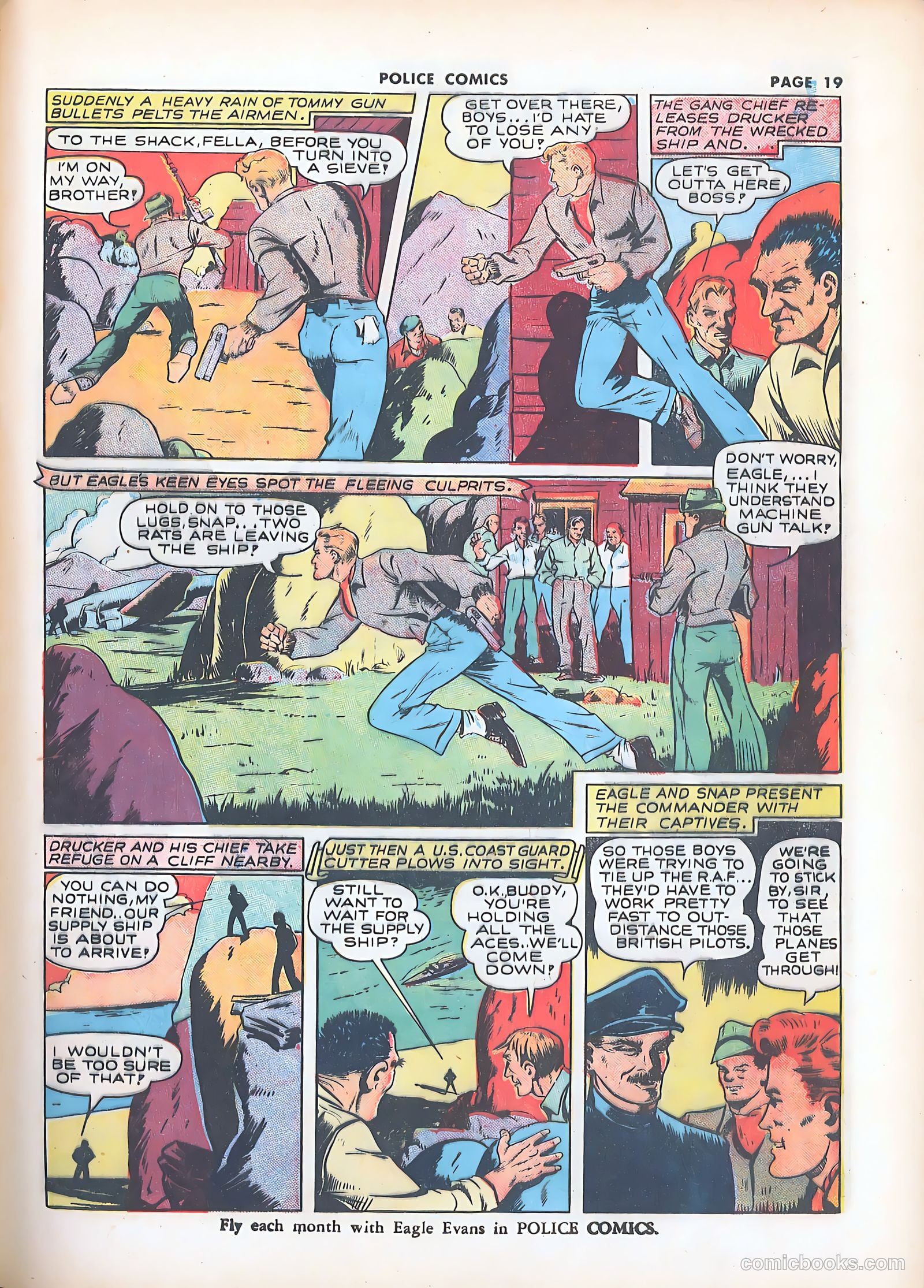 Police Comics #8 (1942) — page 22 of 69