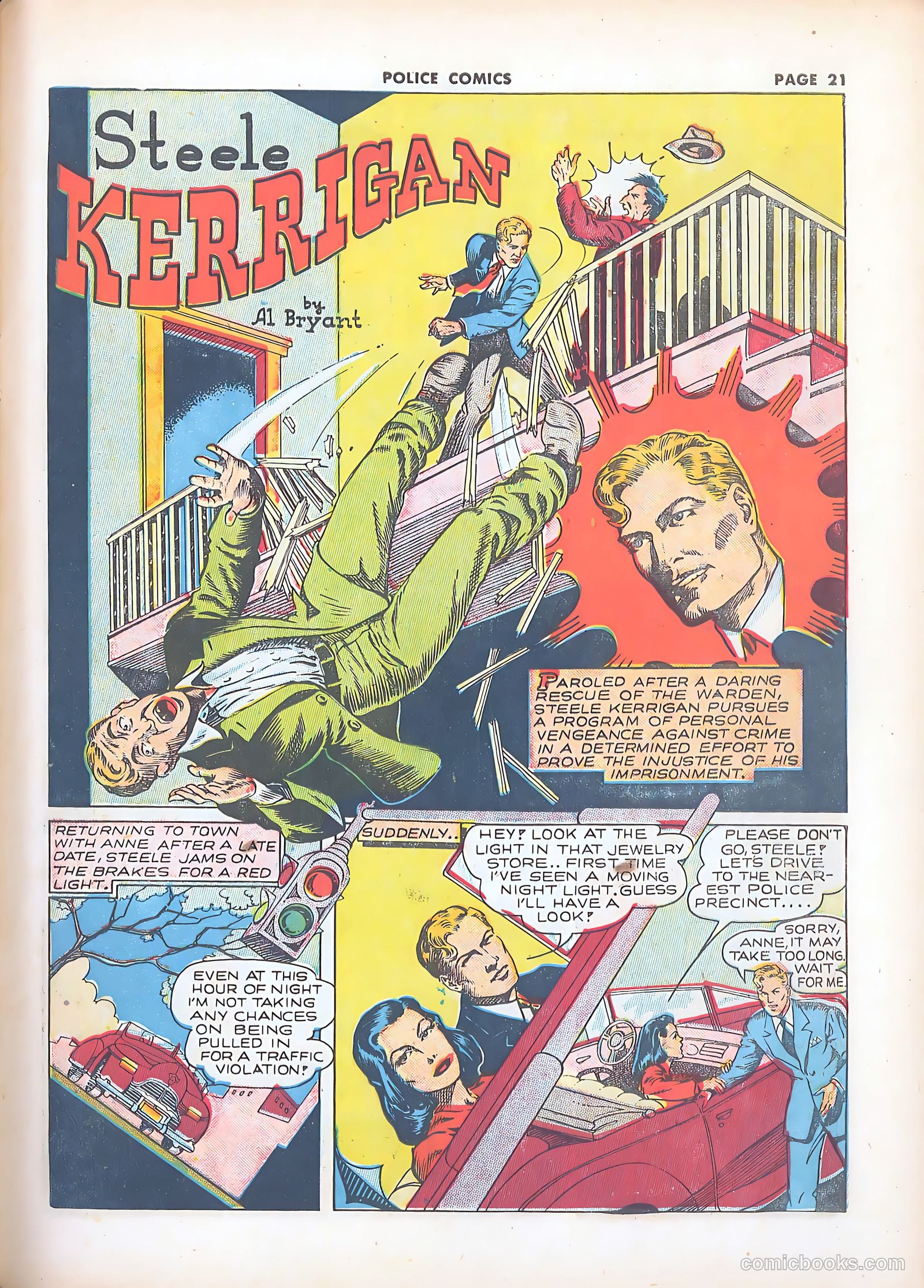 Police Comics #8 (1942) — page 24 of 69