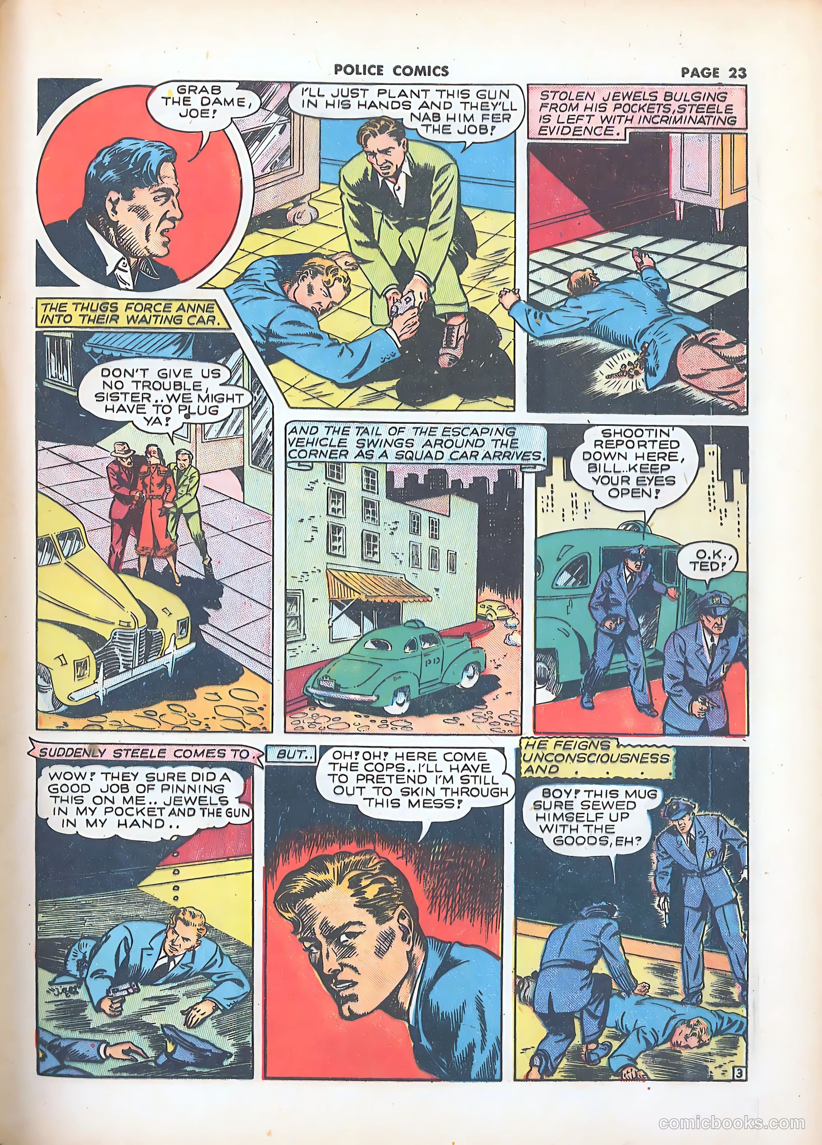 Police Comics #8 (1942) — page 26 of 69