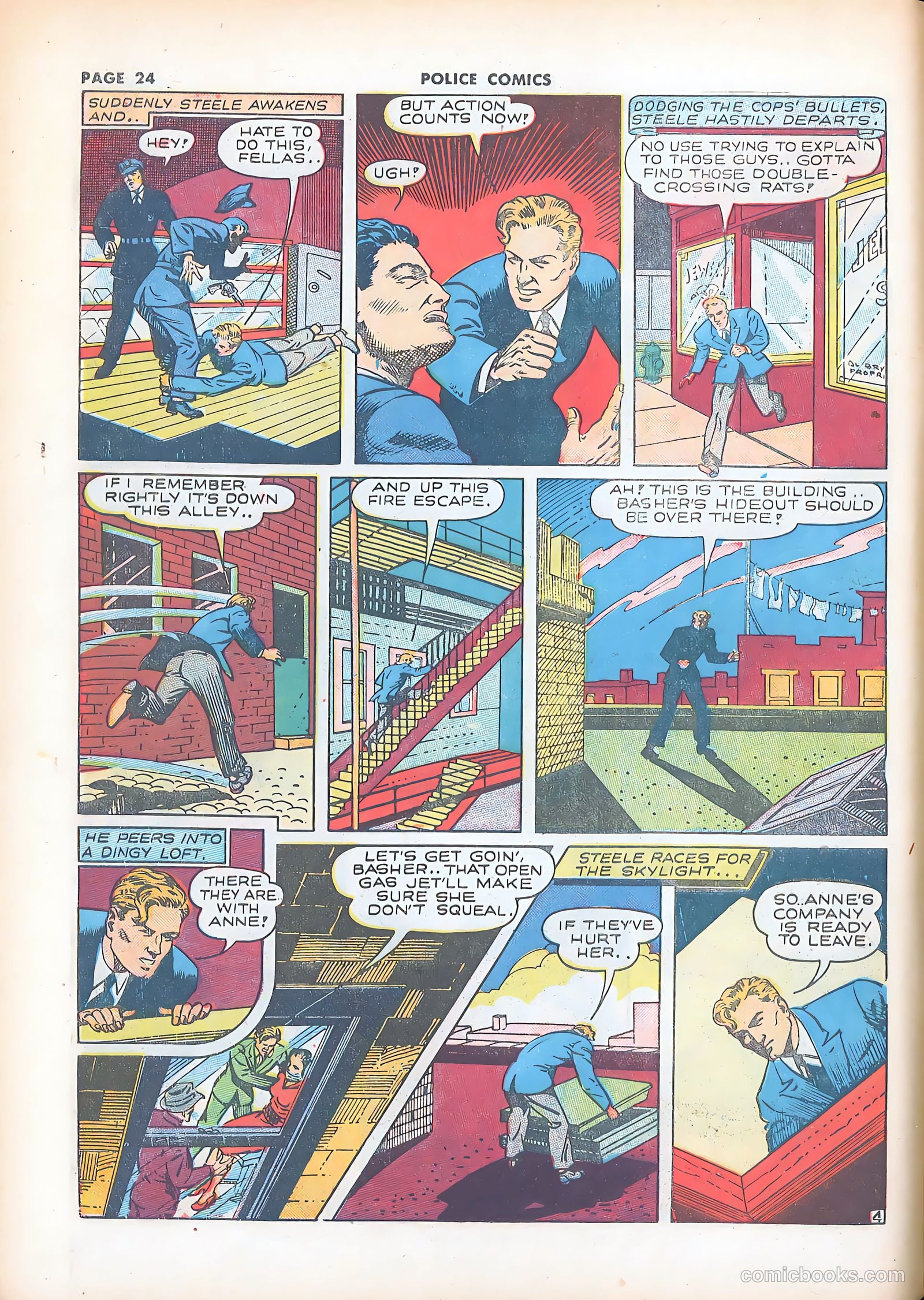 Police Comics #8 (1942) — page 27 of 69