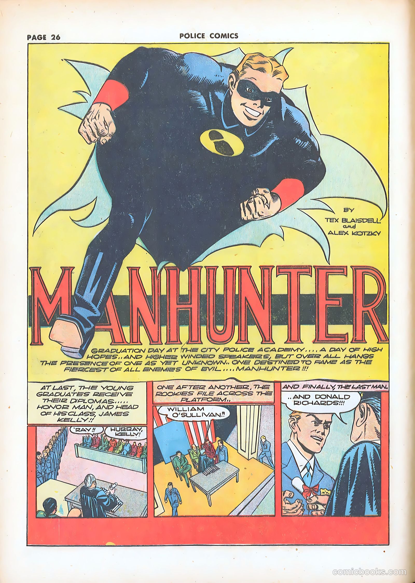 Police Comics #8 (1942) — page 29 of 69