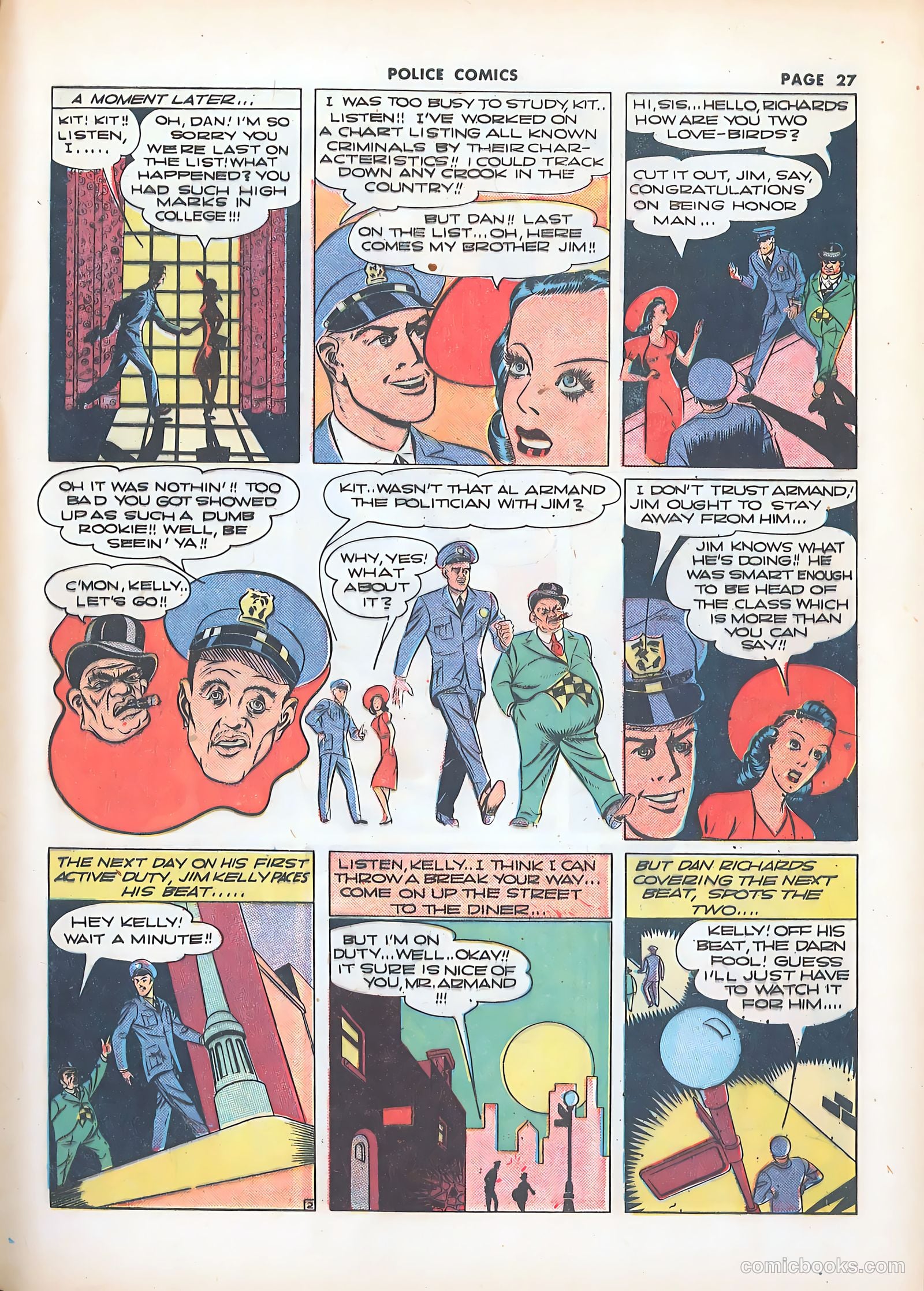 Police Comics #8 (1942) — page 30 of 69