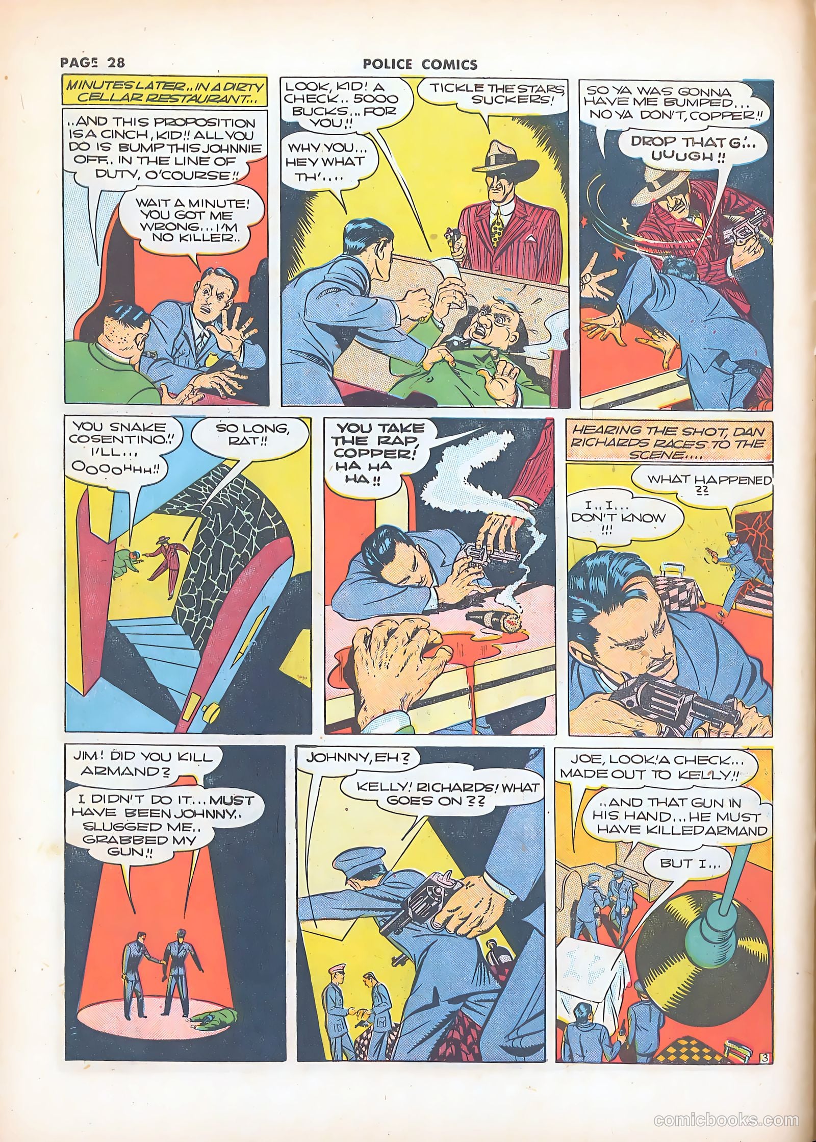 Police Comics #8 (1942) — page 31 of 69