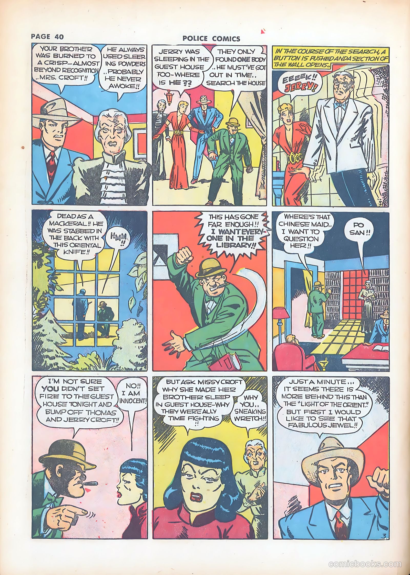 Police Comics #8 (1942) — page 43 of 69