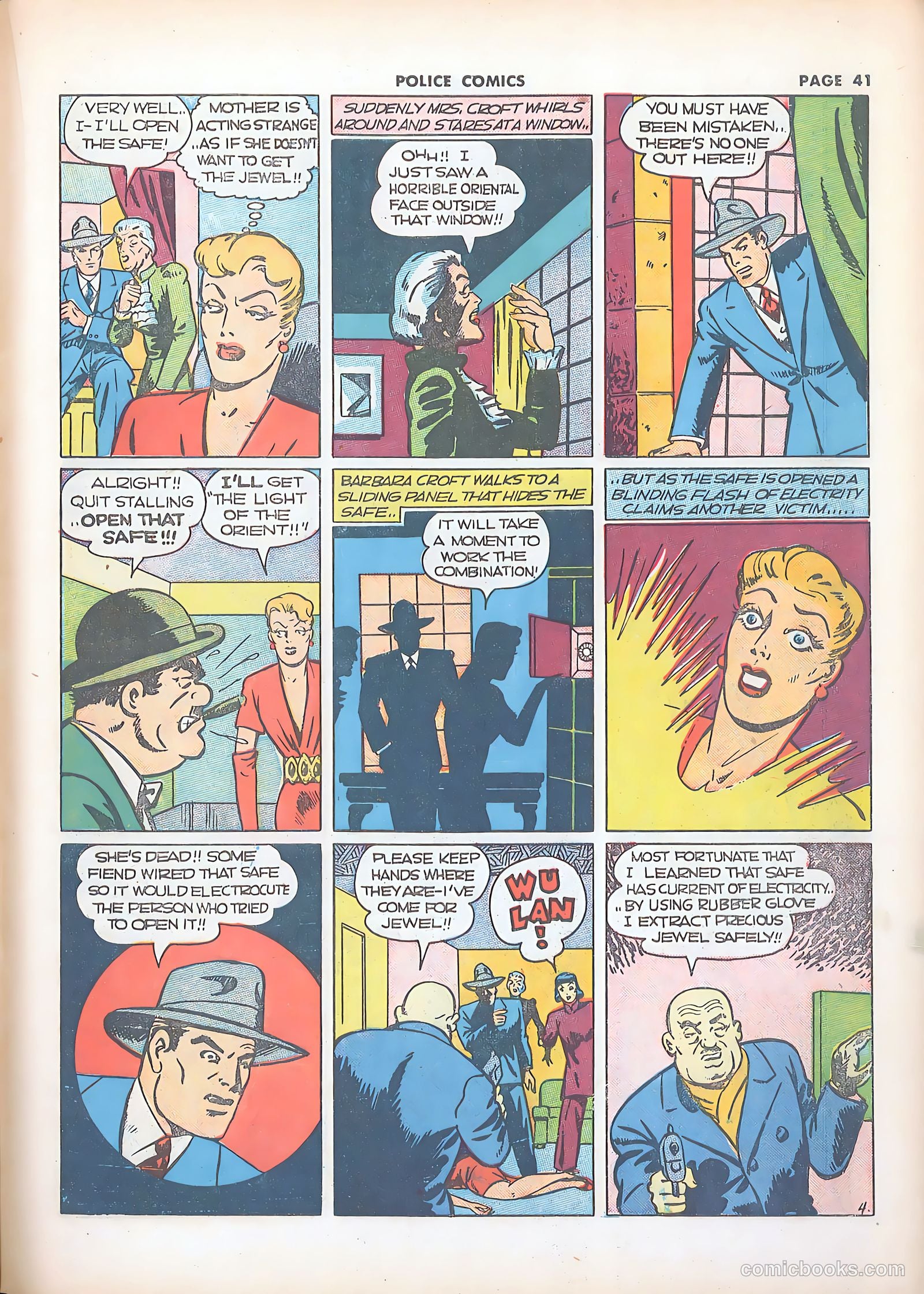 Police Comics #8 (1942) — page 44 of 69
