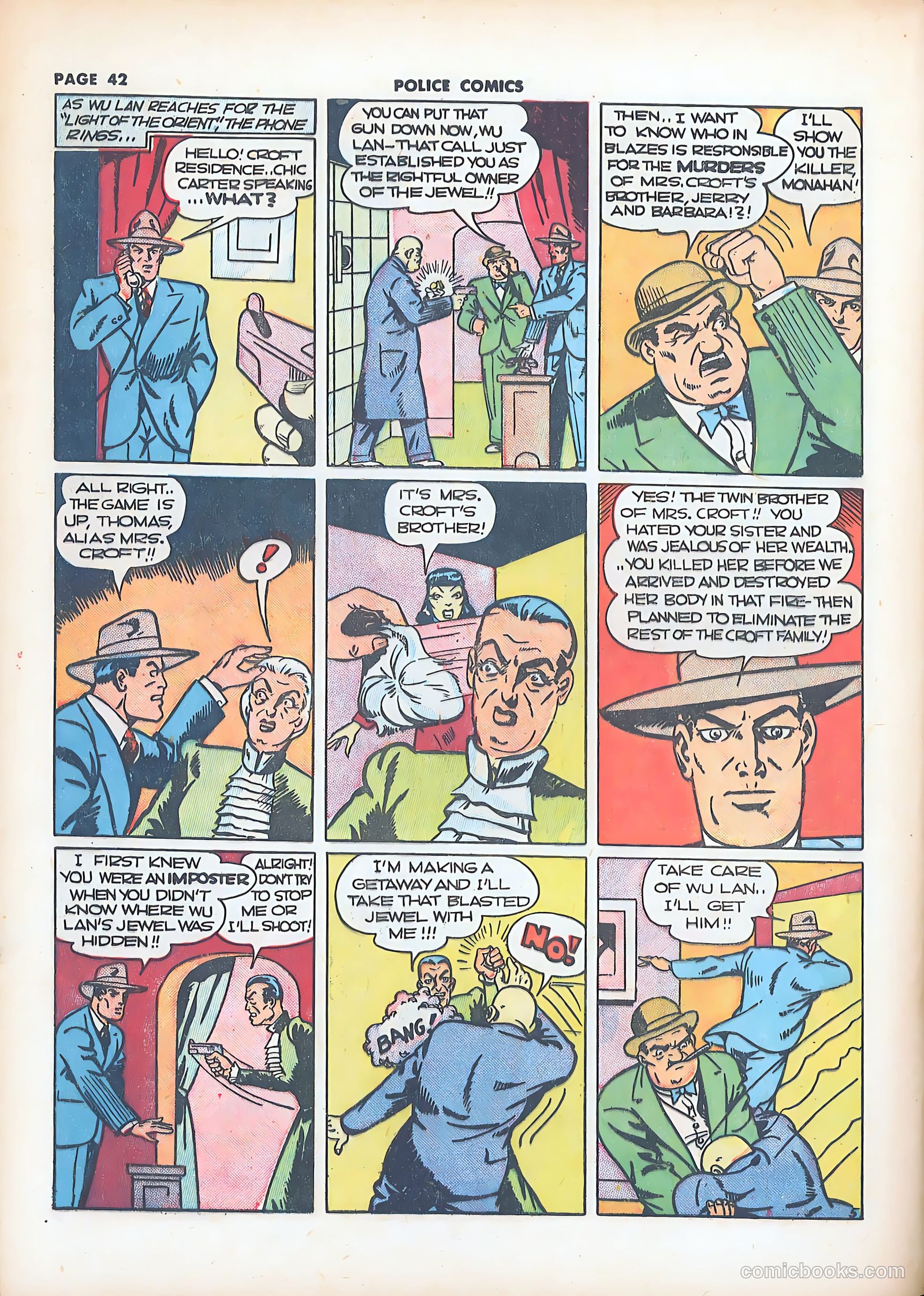 Police Comics #8 (1942) — page 45 of 69