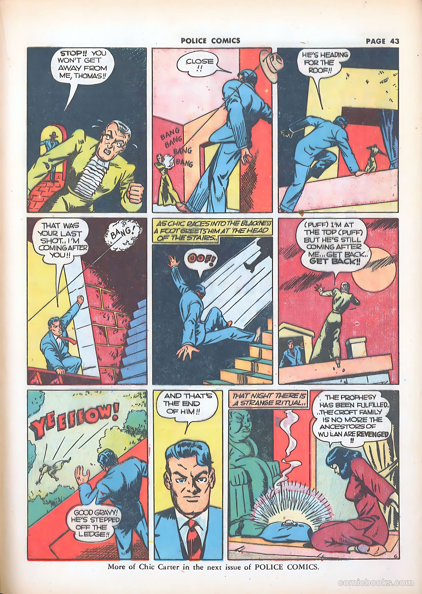 Police Comics #8 (1942) — page 46 of 69