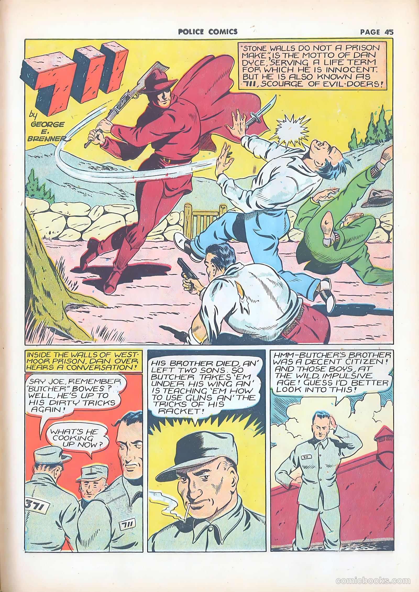 Police Comics #8 (1942) — page 48 of 69