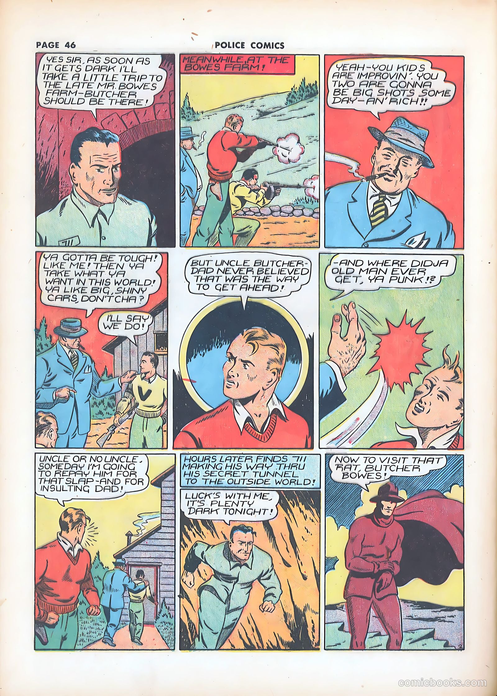 Police Comics #8 (1942) — page 49 of 69