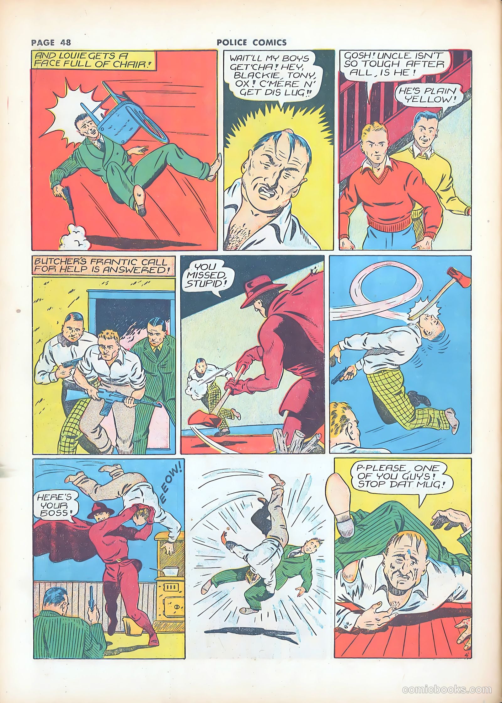 Police Comics #8 (1942) — page 51 of 69