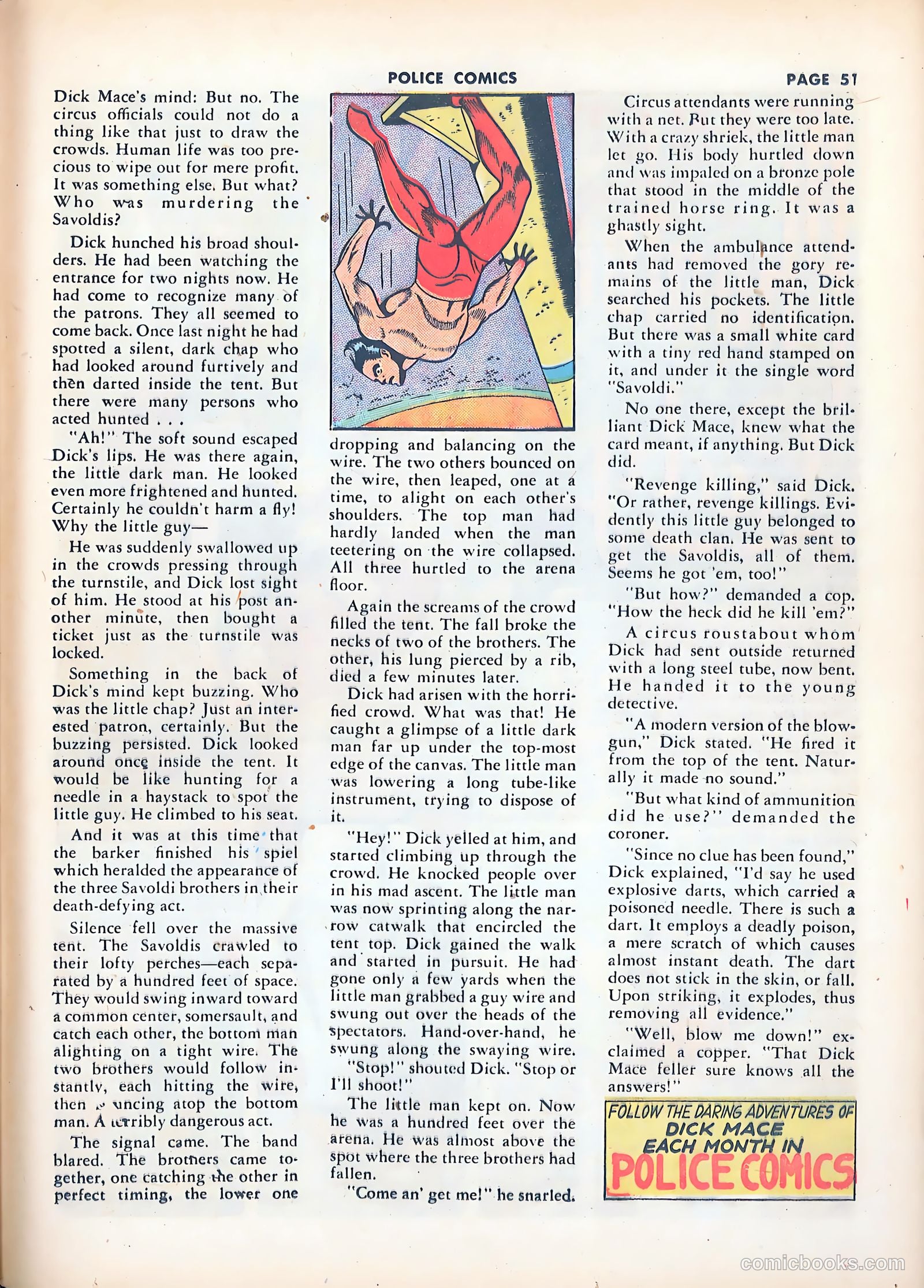 Police Comics #8 (1942) — page 54 of 69