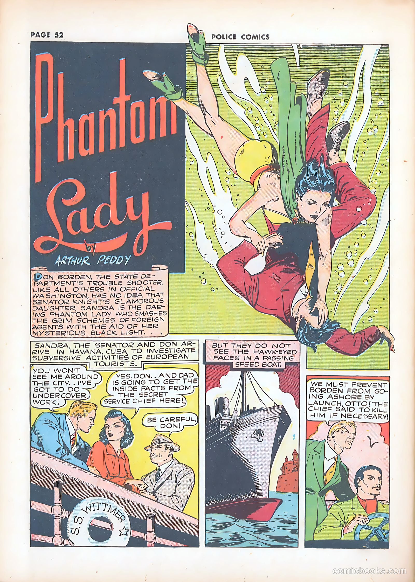 Police Comics #8 (1942) — page 55 of 69