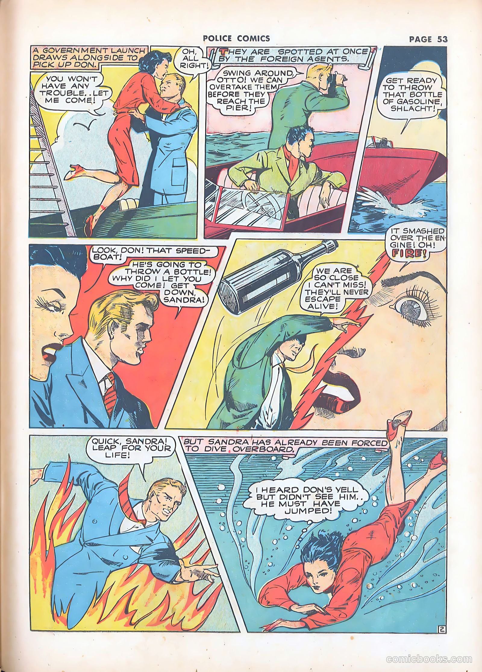 Police Comics #8 (1942) — page 56 of 69