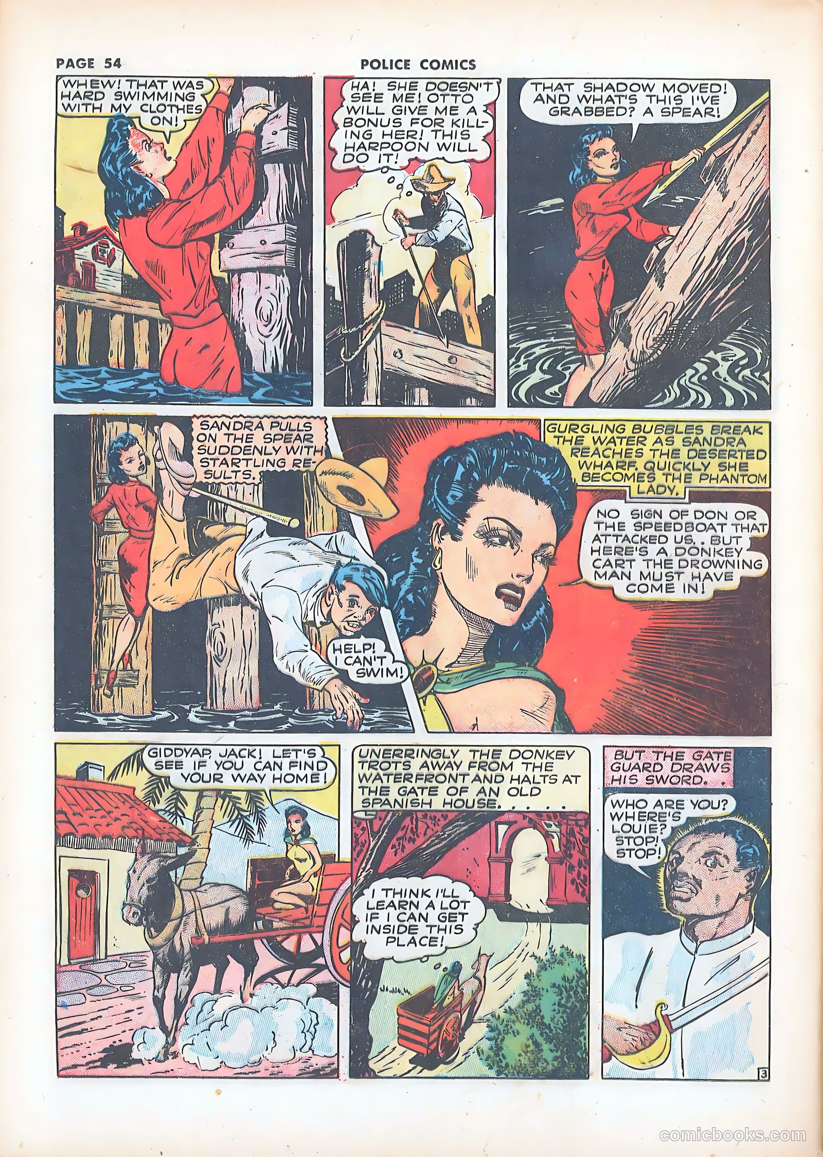 Police Comics #8 (1942) — page 57 of 69