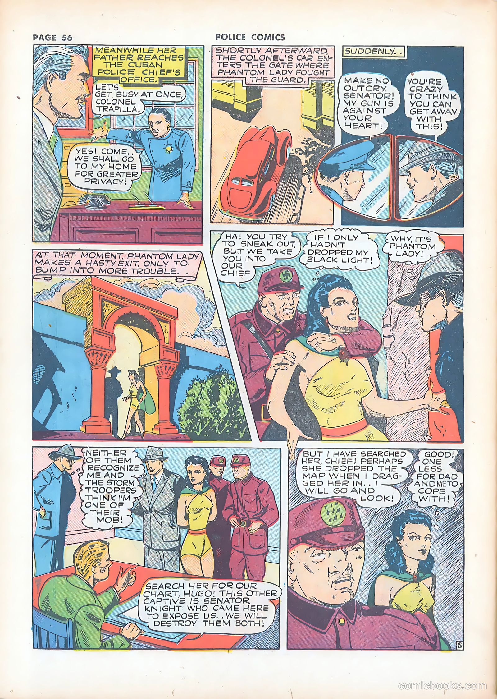 Police Comics #8 (1942) — page 59 of 69
