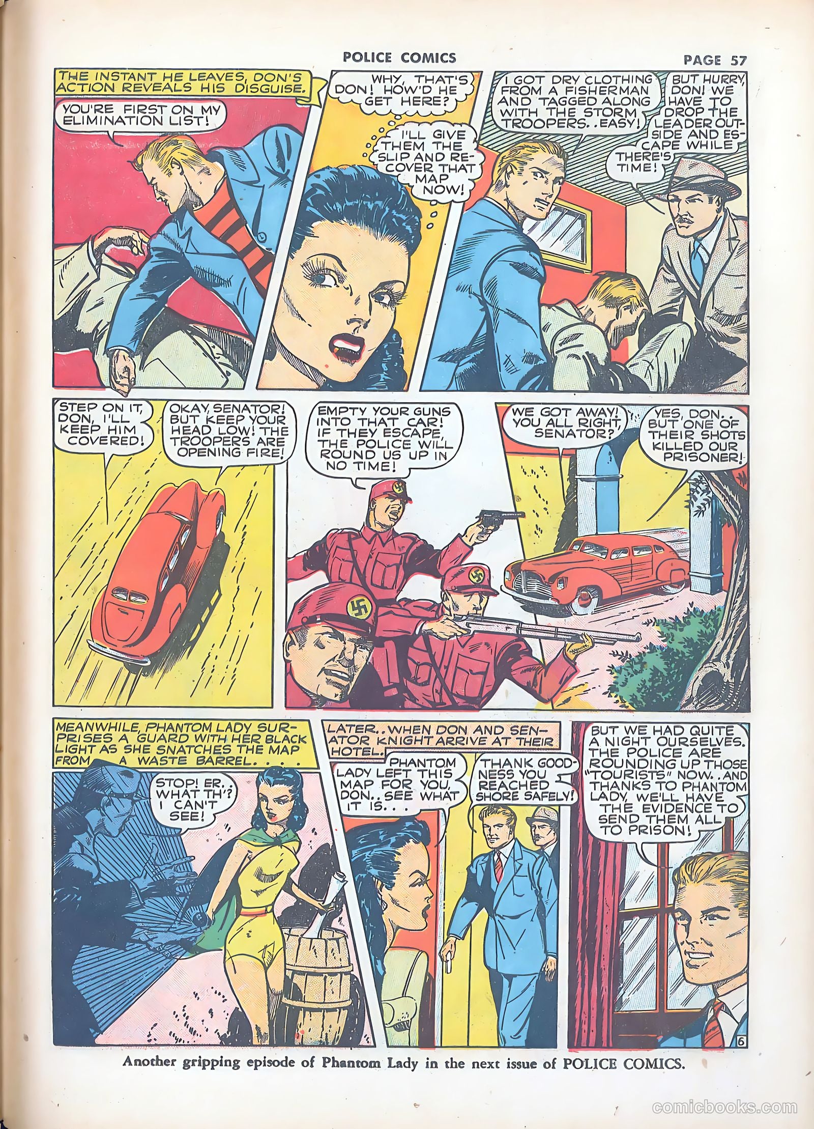 Police Comics #8 (1942) — page 60 of 69