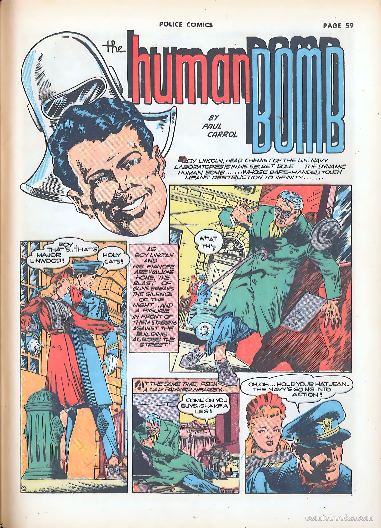 Police Comics #8 (1942) — page 62 of 69