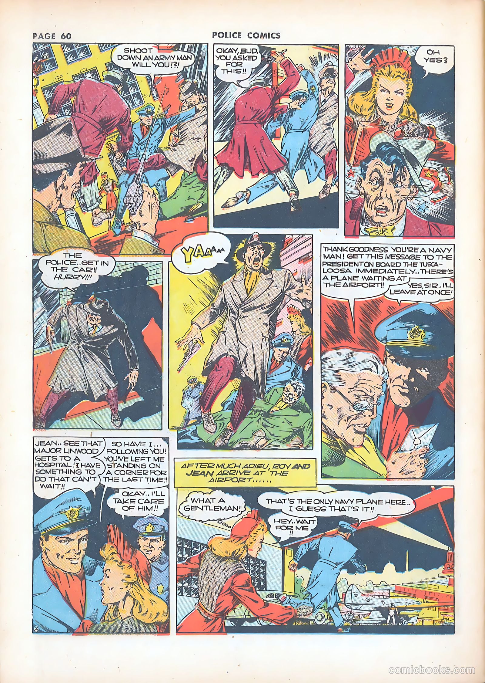 Police Comics #8 (1942) — page 63 of 69
