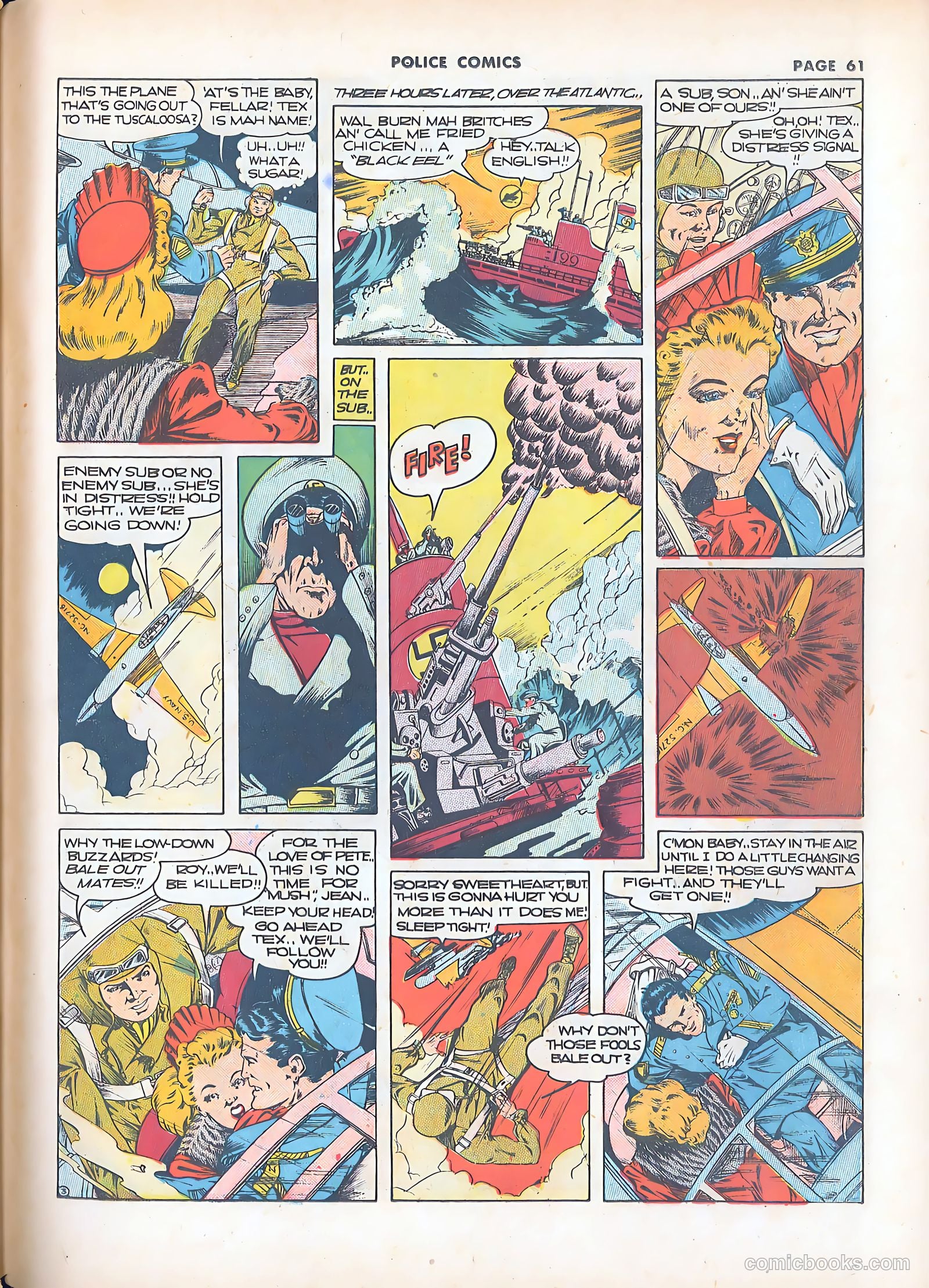 Police Comics #8 (1942) — page 64 of 69