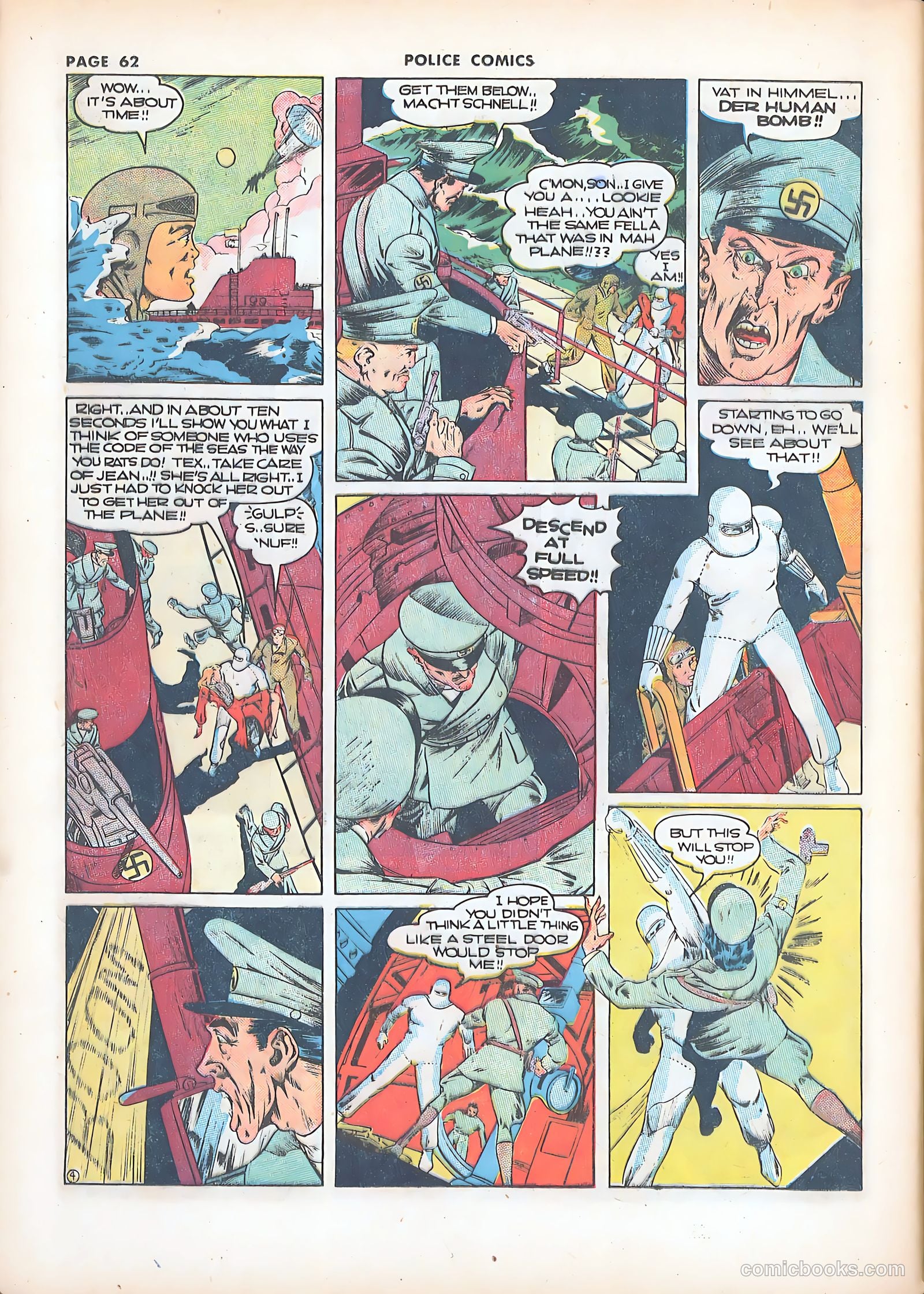 Police Comics #8 (1942) — page 65 of 69