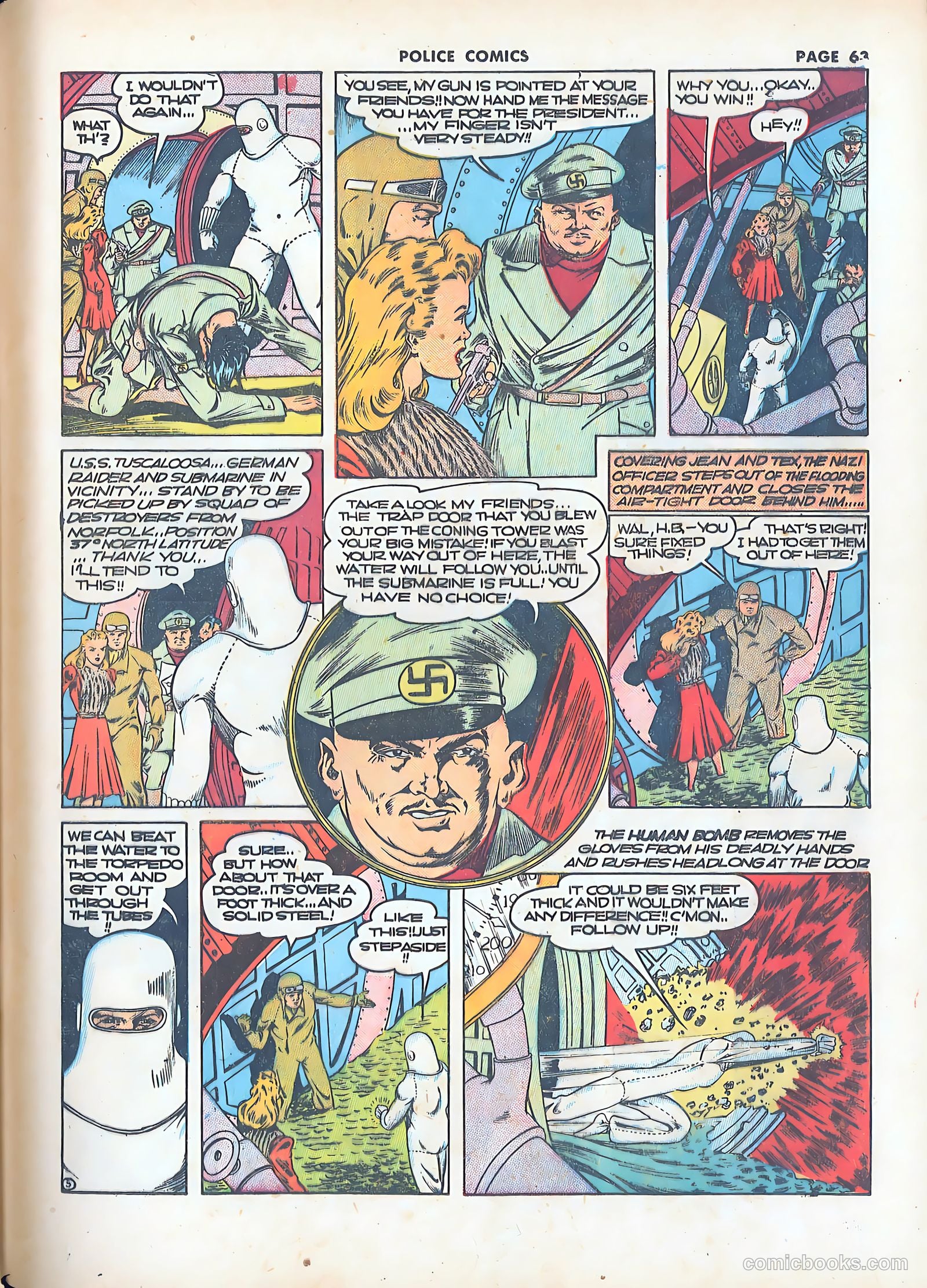 Police Comics #8 (1942) — page 66 of 69