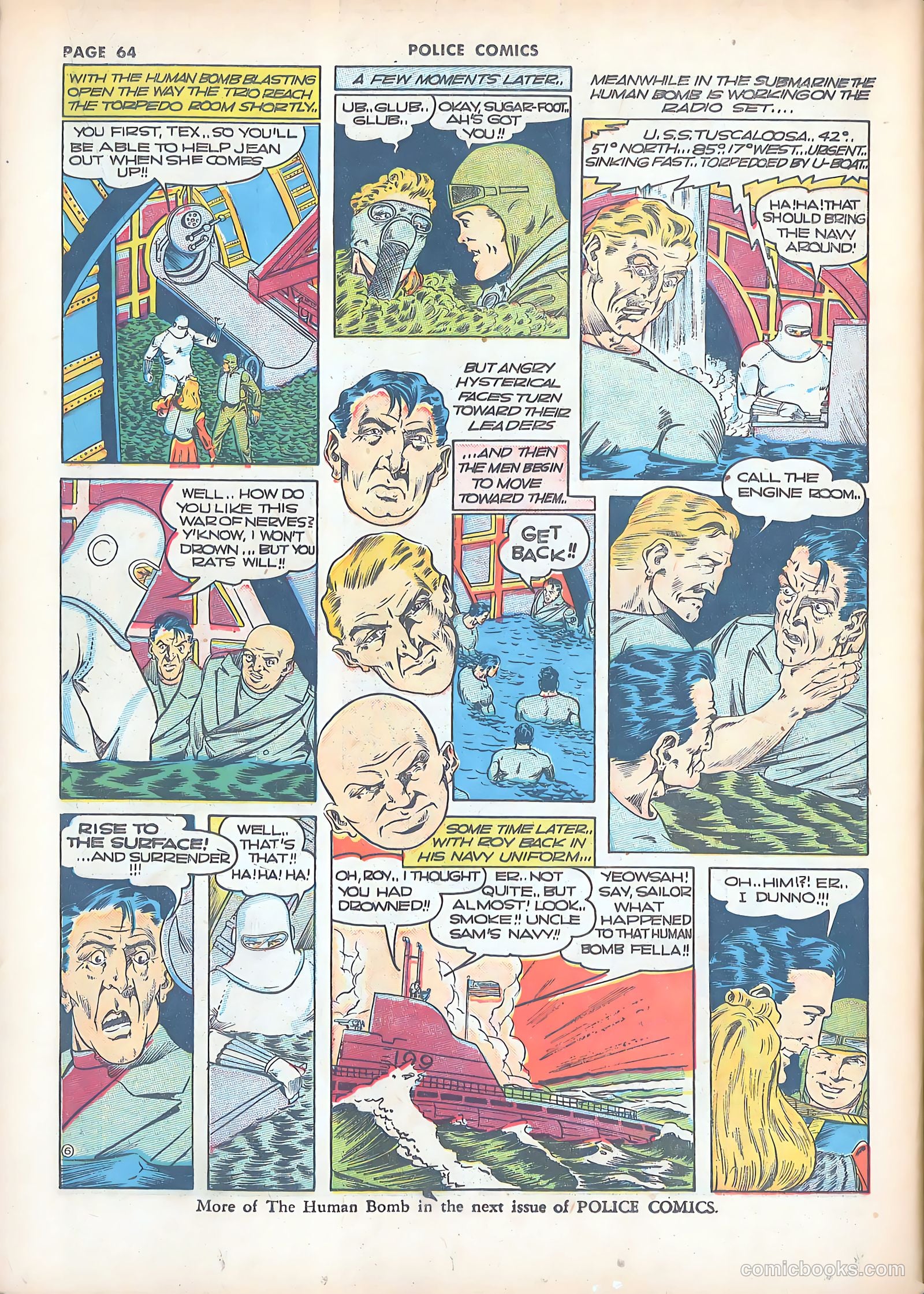 Police Comics #8 (1942) — page 67 of 69