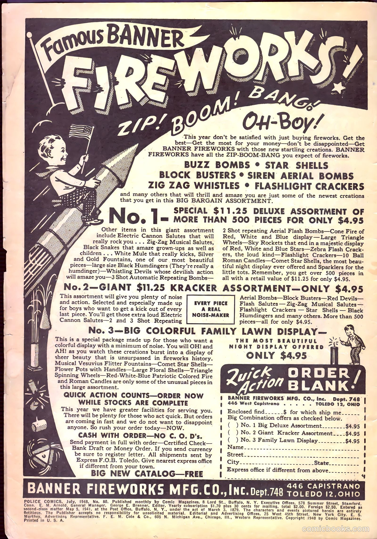 Police Comics #80 (1948) — page 2 of 52