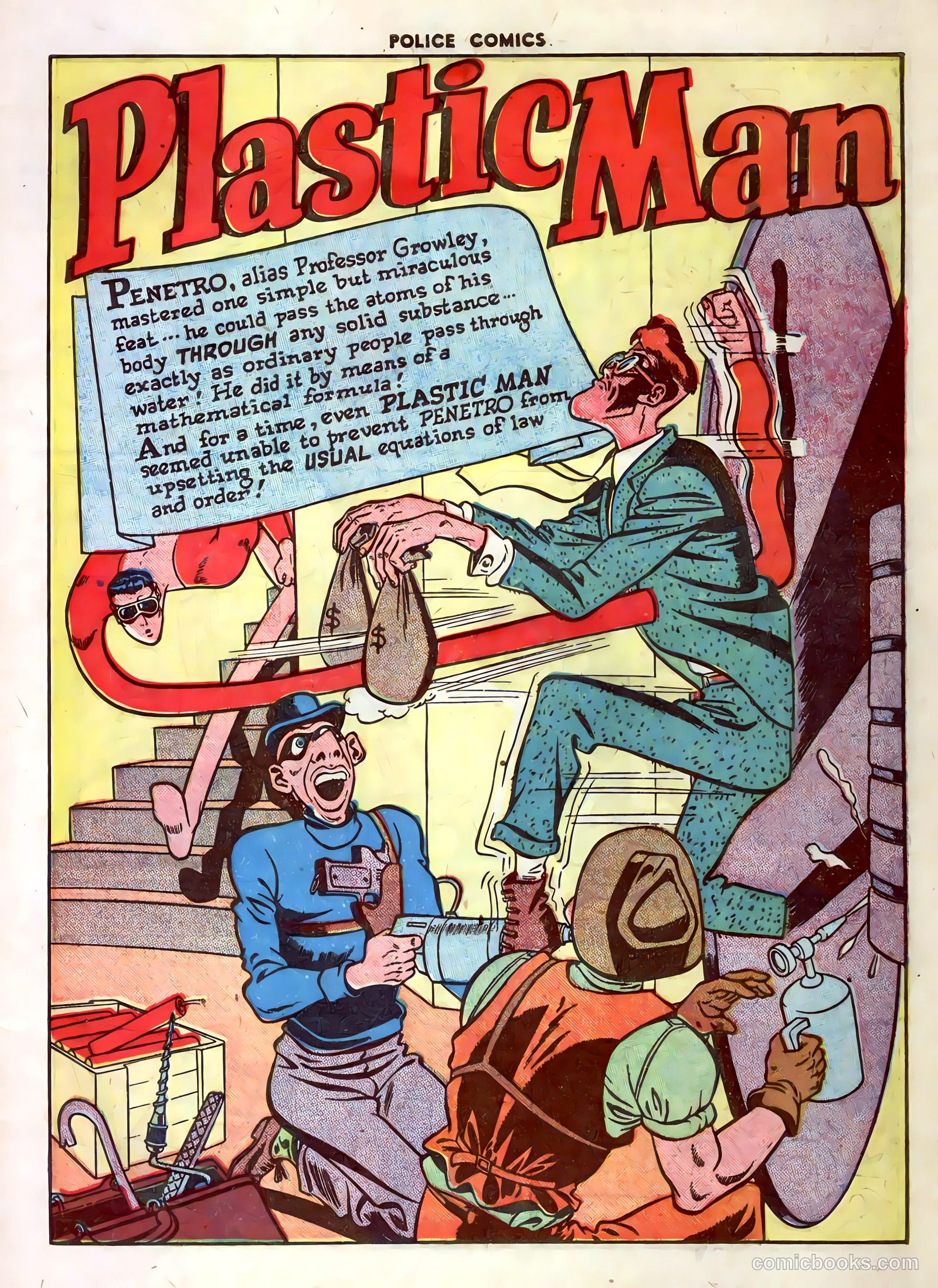 Police Comics #80 (1948) — page 3 of 52