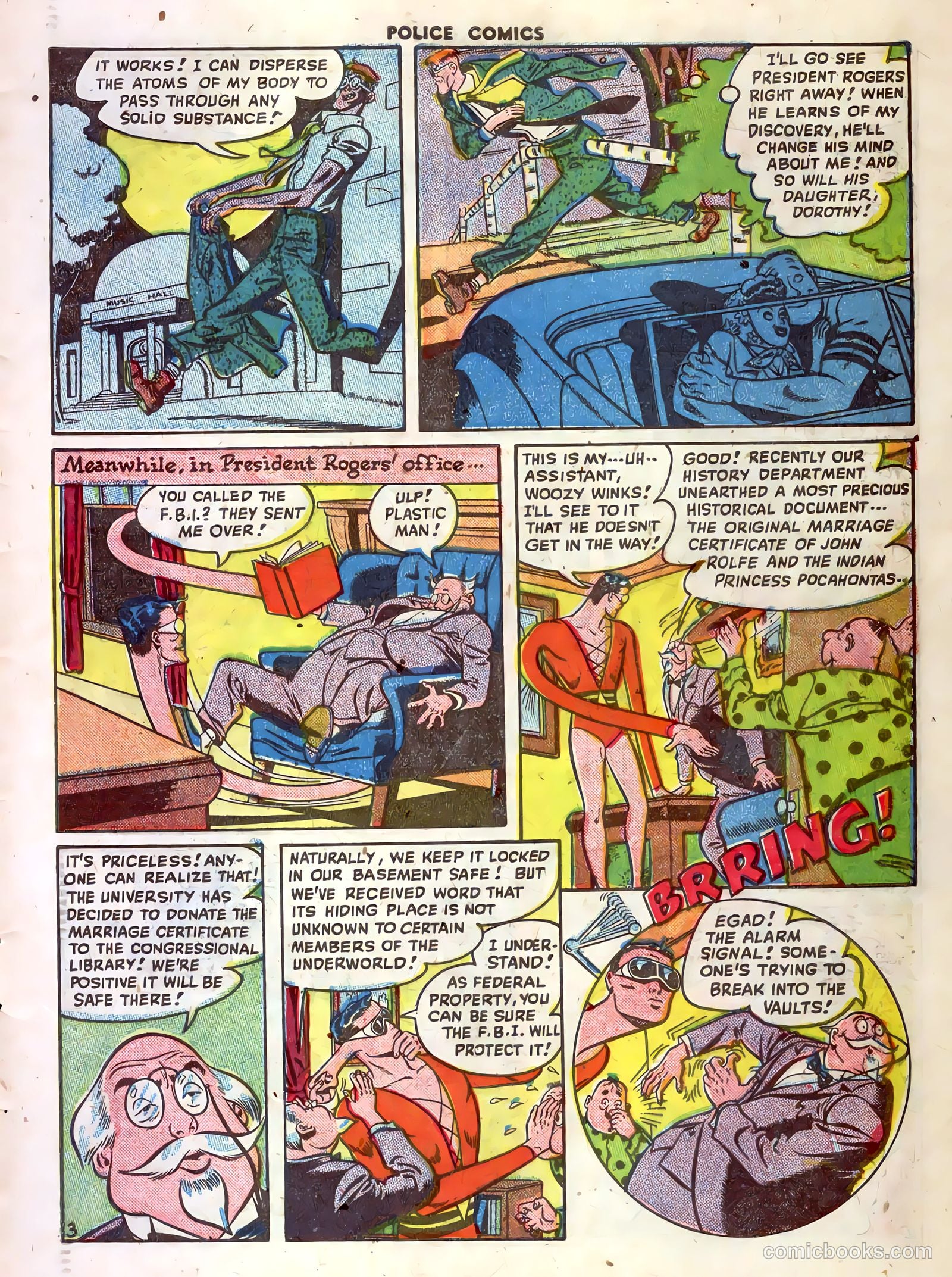 Police Comics #80 (1948) — page 5 of 52