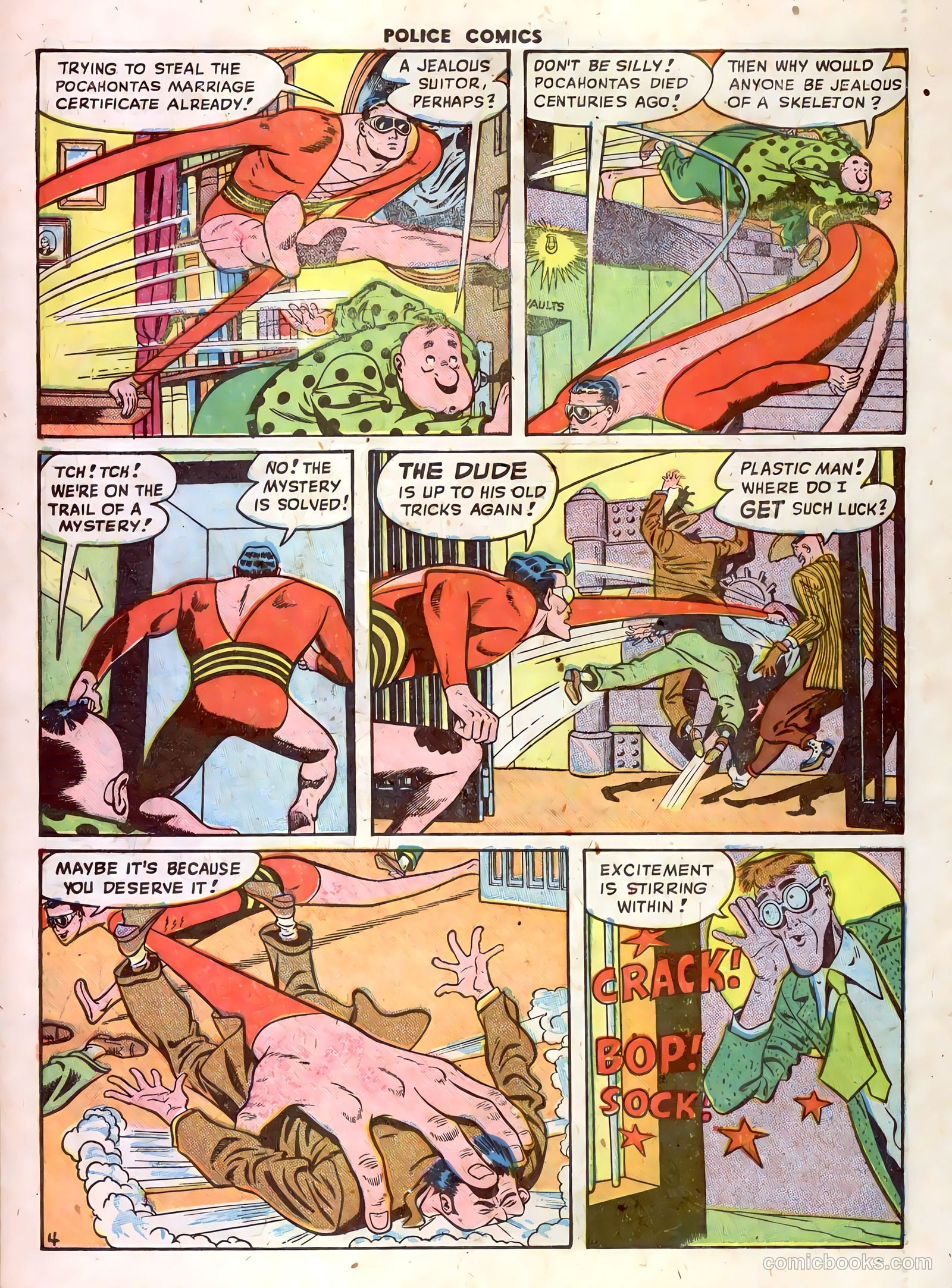 Police Comics #80 (1948) — page 6 of 52