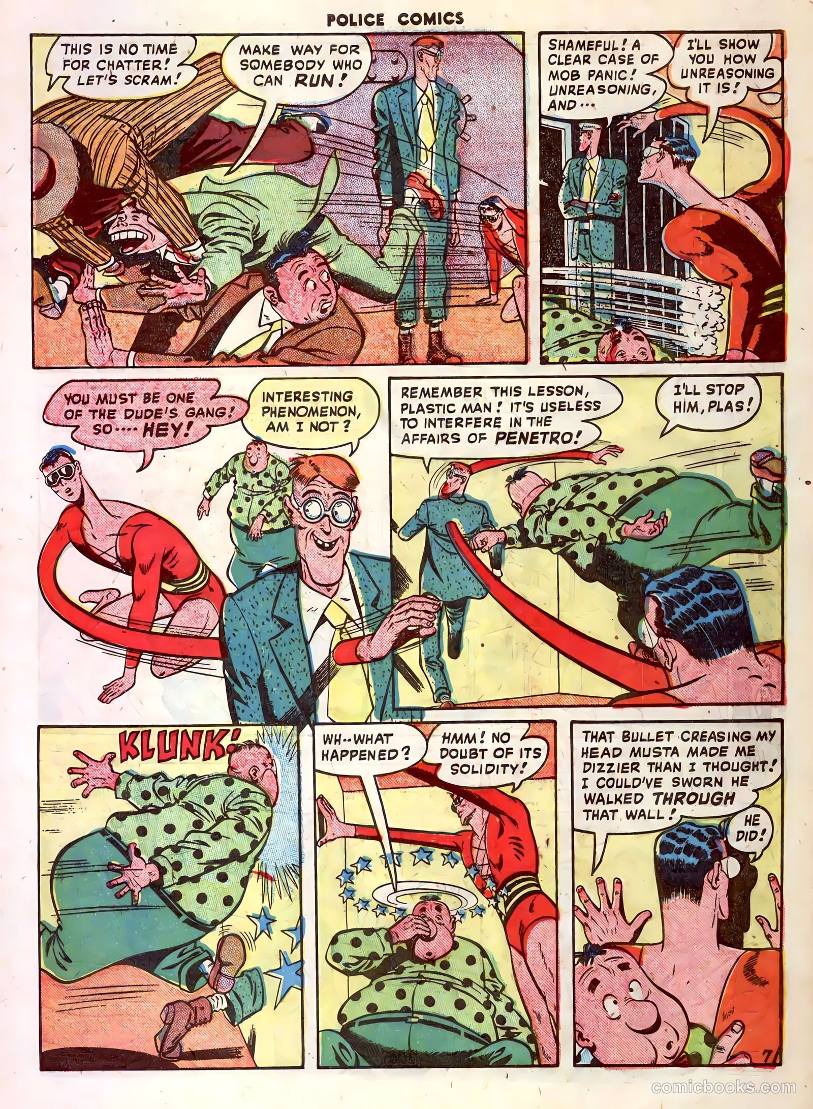 Police Comics #80 (1948) — page 9 of 52