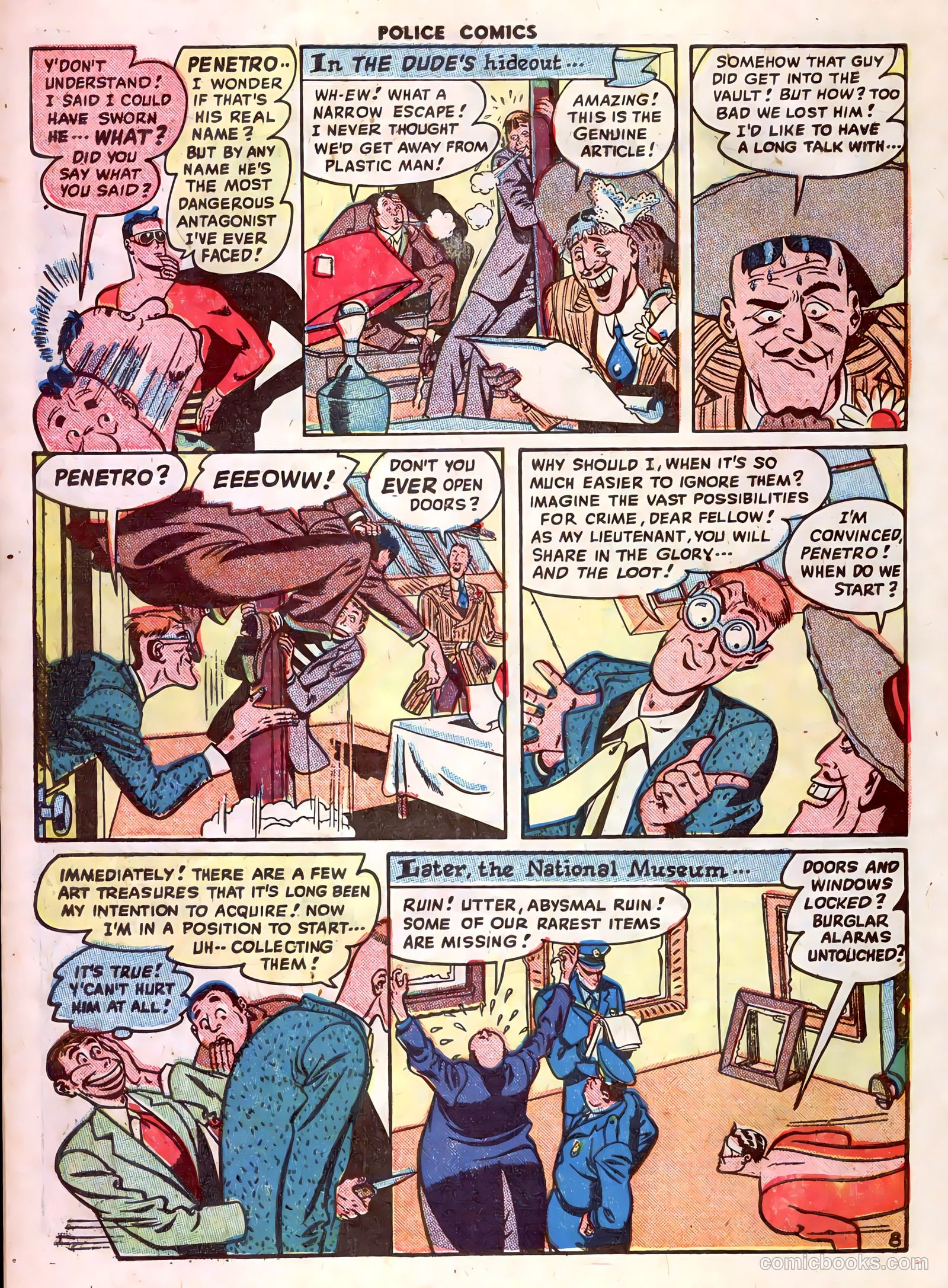 Police Comics #80 (1948) — page 10 of 52
