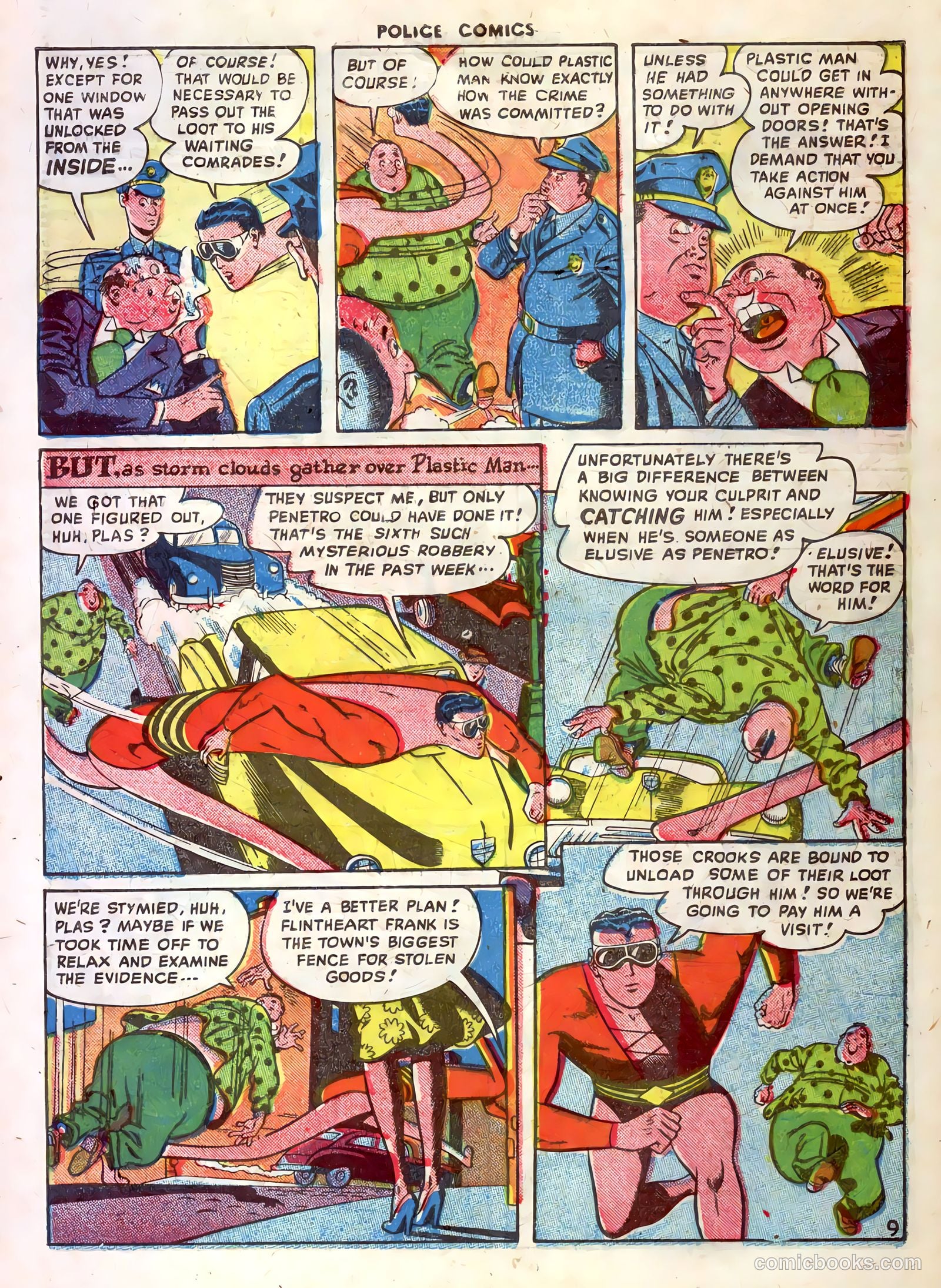 Police Comics #80 (1948) — page 11 of 52